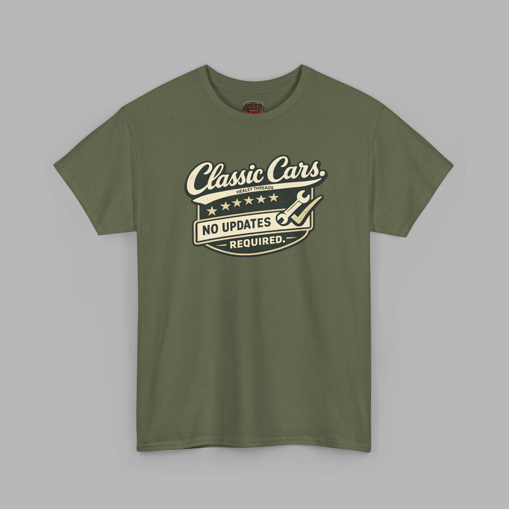 Classic Car T-Shirt – No Updates Required Tee