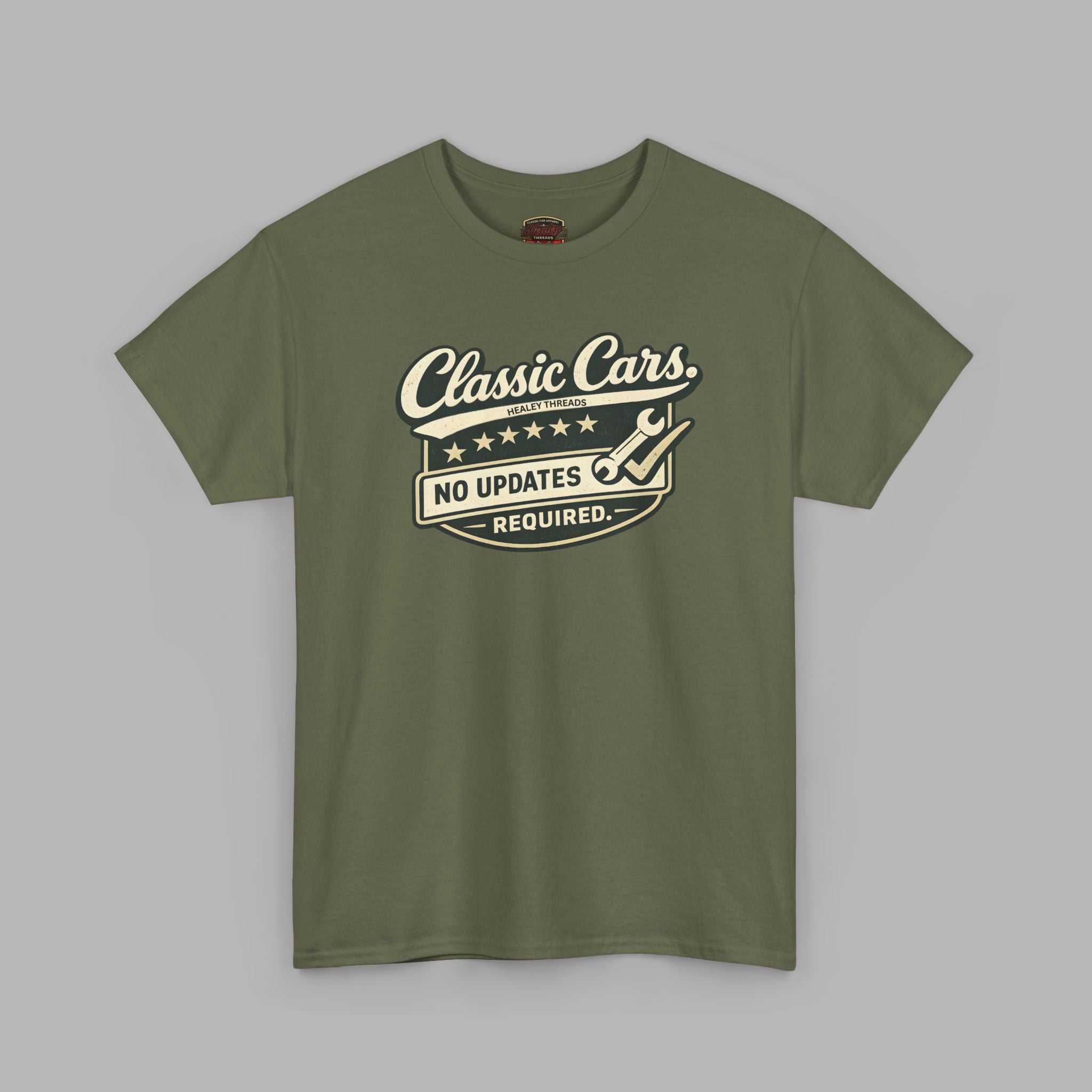 Classic Car T-Shirt – No Updates Required Tee