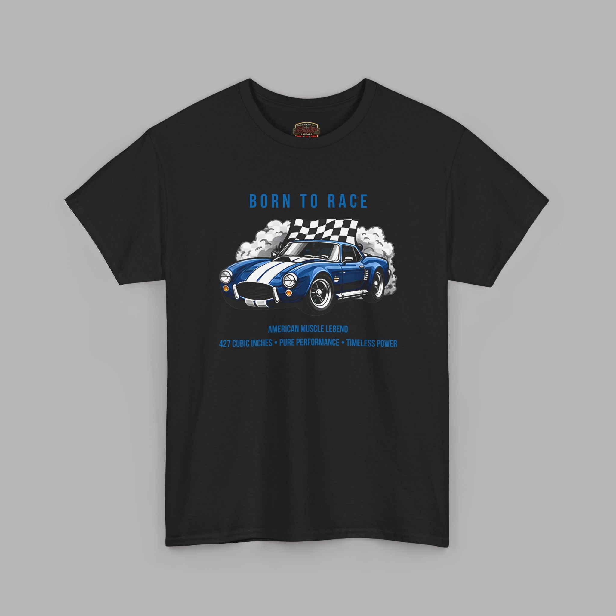 Born to Race T-Shirt – Vintage Muscle Car Graphic Tee