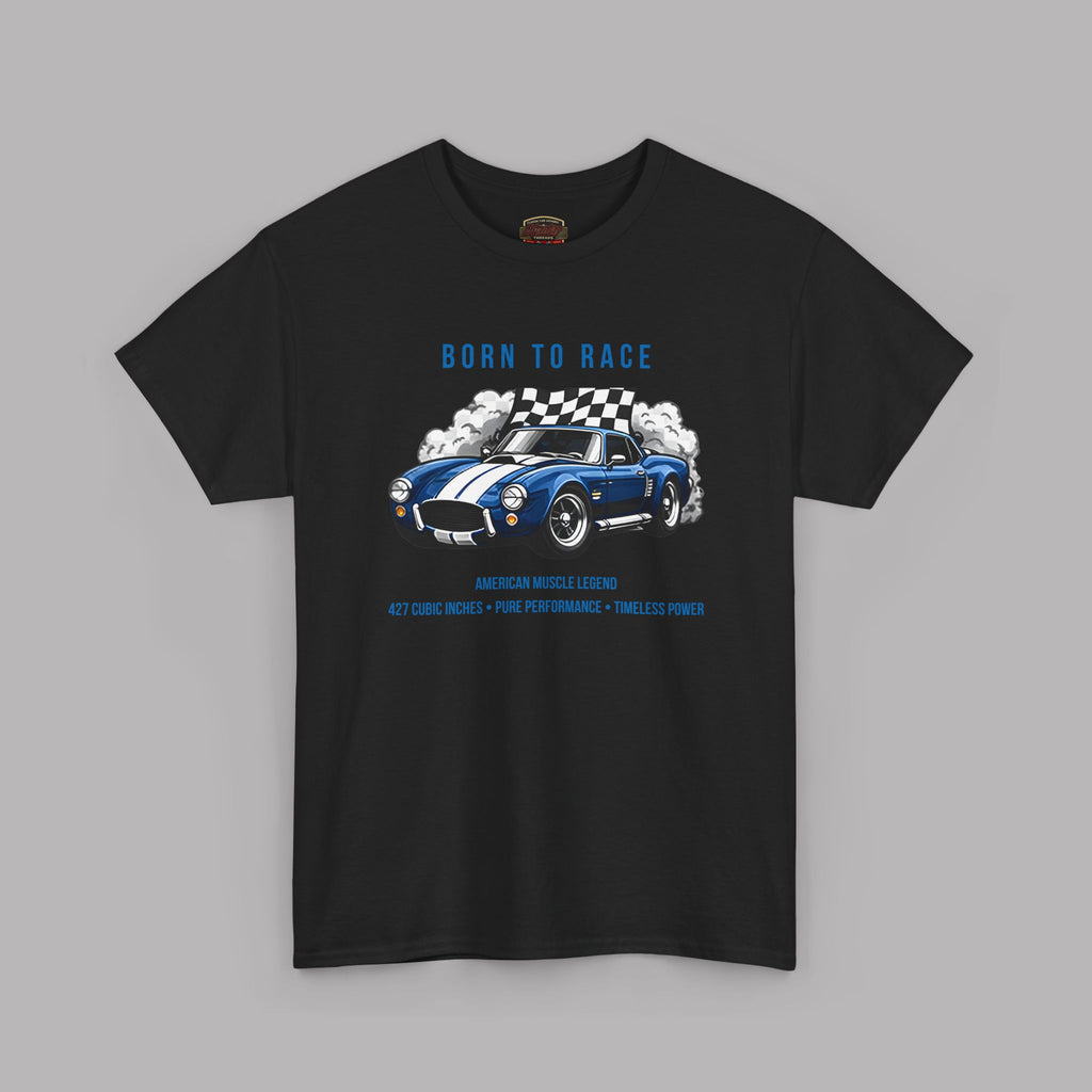 Born to Race Vintage Muscle Car Tee - Classic Racing Graphic T-Shirt