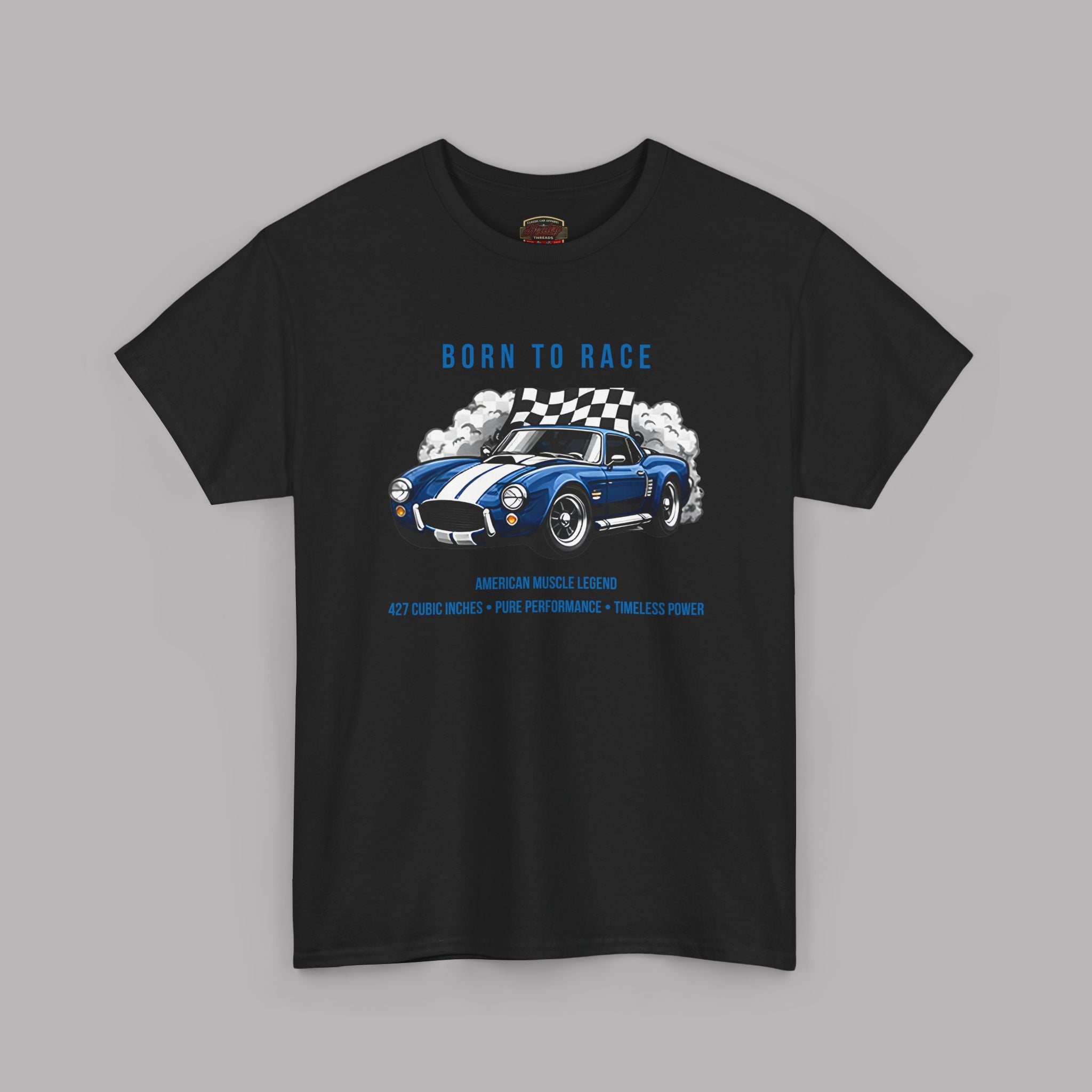 Born to Race Vintage Muscle Car Tee - Classic Racing Graphic T-Shirt