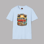 Retro Surf Van T-Shirt - Vintage Beach Graphic Tee