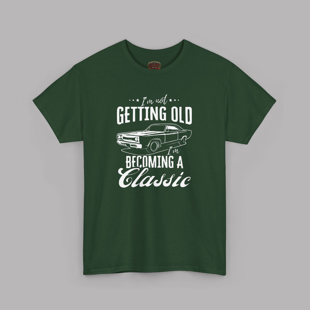 Classic Car Birthday T-Shirt - I'm Becoming a Classic Tee