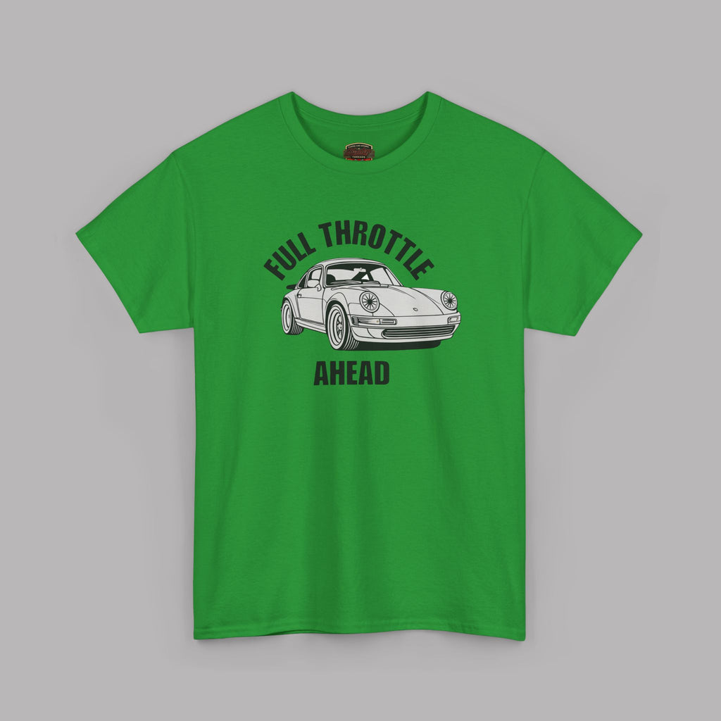 Full Throttle T-Shirt – Vintage Sports Car Graphic Tee