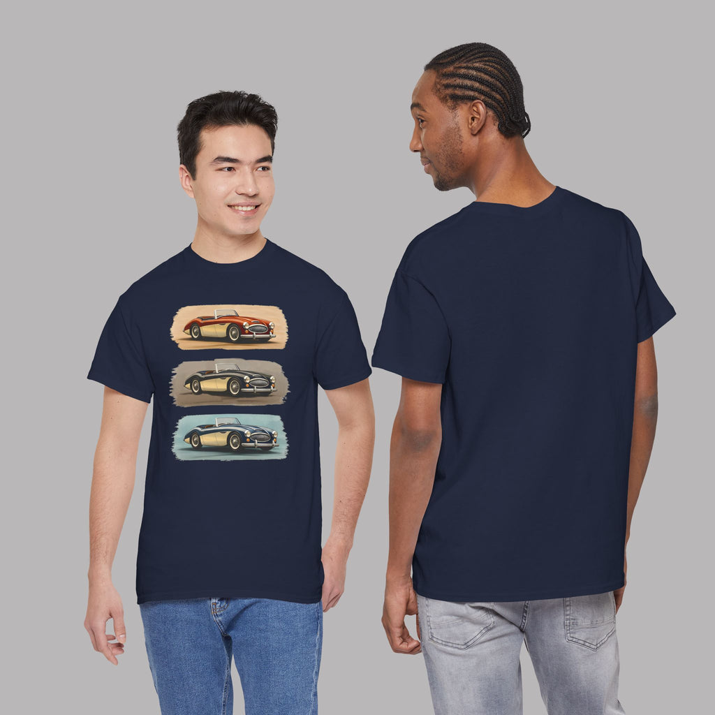 Austin Healey Vintage T-Shirt – Classic Roadster Trio Tee
