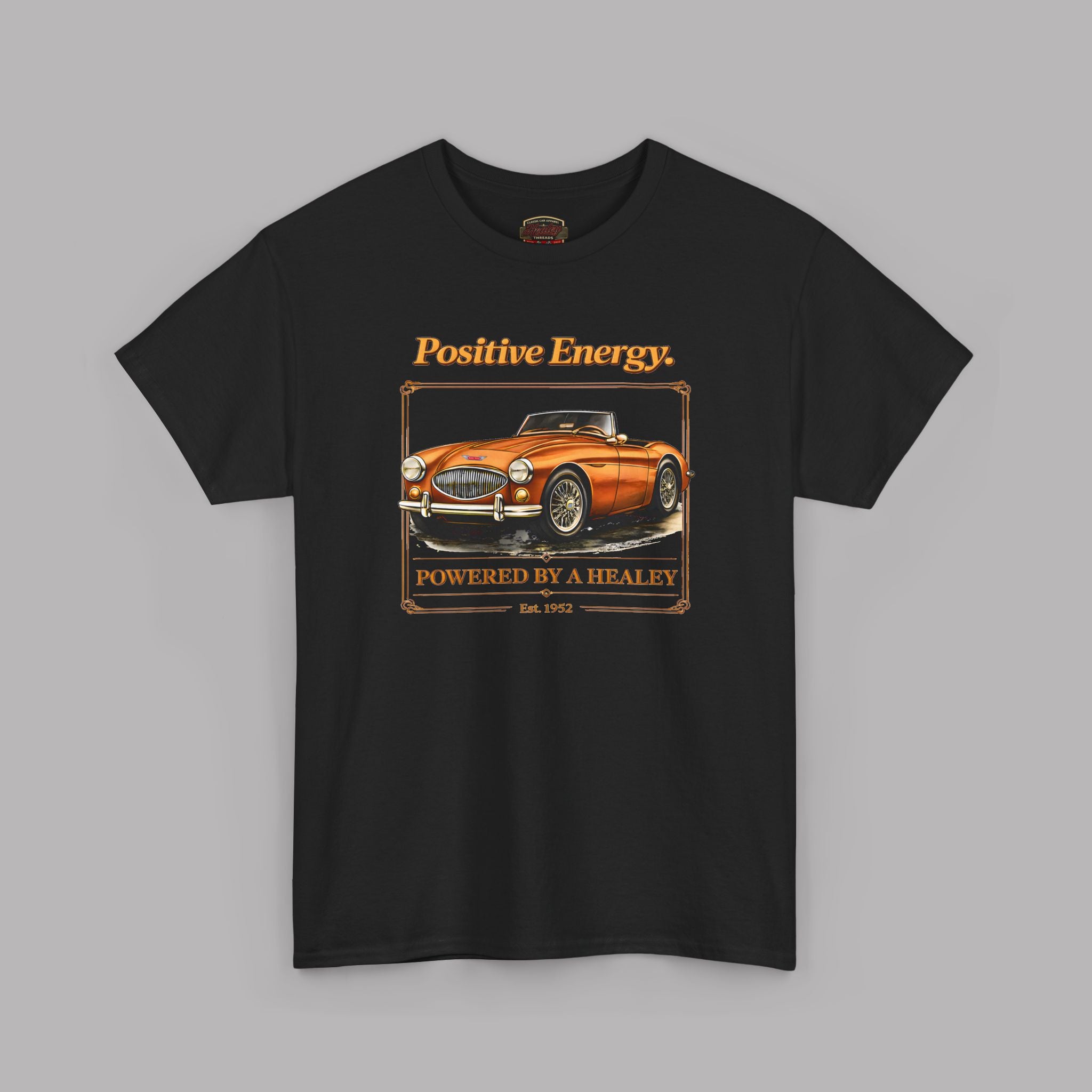 Positive Energy Roadster Tee | Vintage Sports Car Shirt