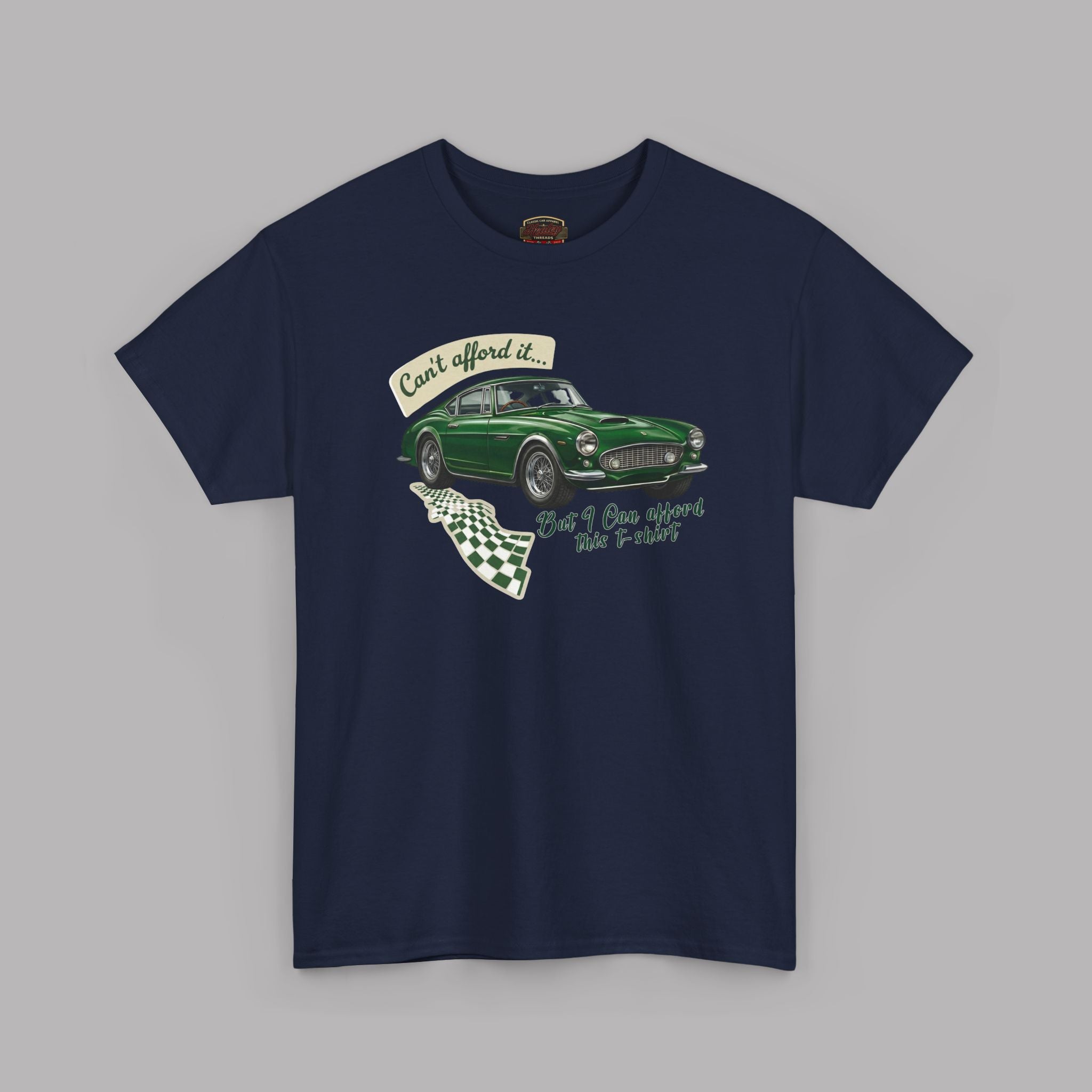 Vintage Sports Car T-Shirt – Can’t Afford It Tee