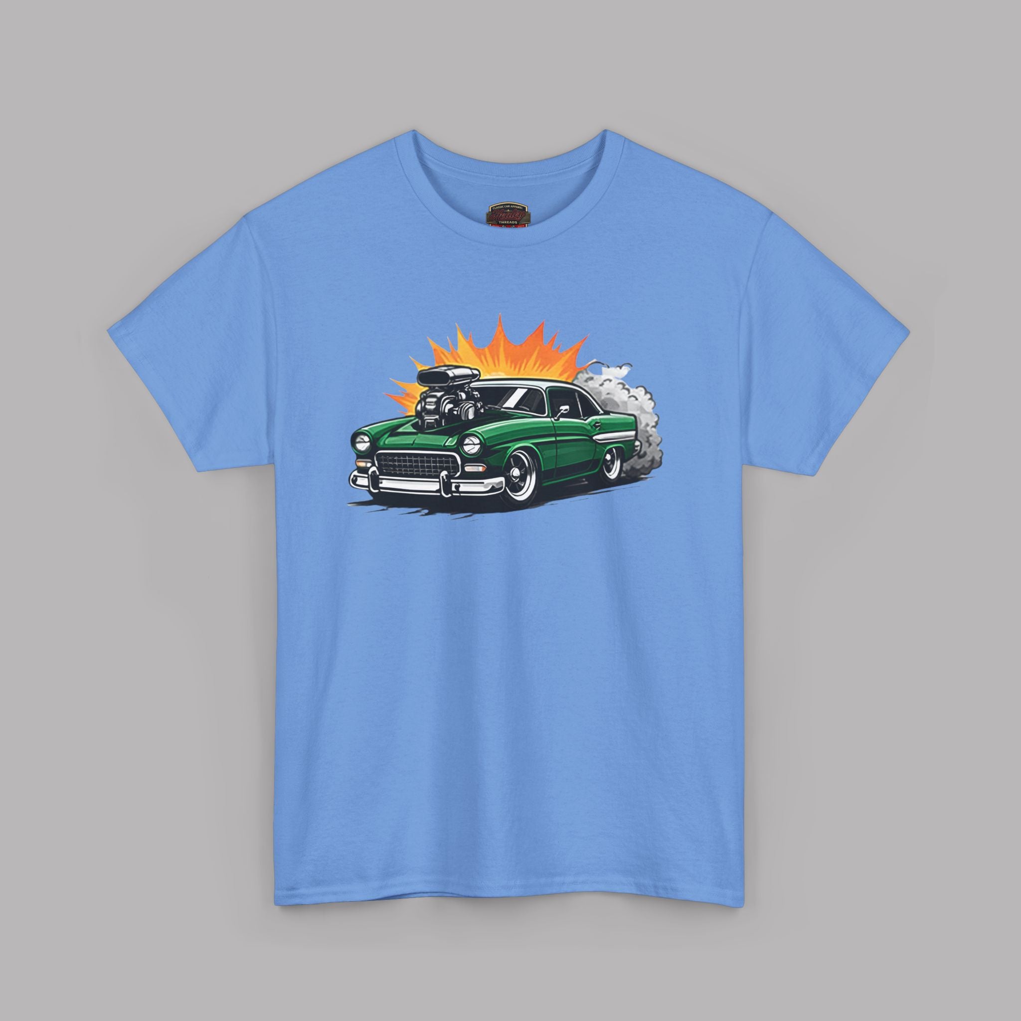 Green Chevy Hot Rod Shirt – Vintage Blown Classic Tee