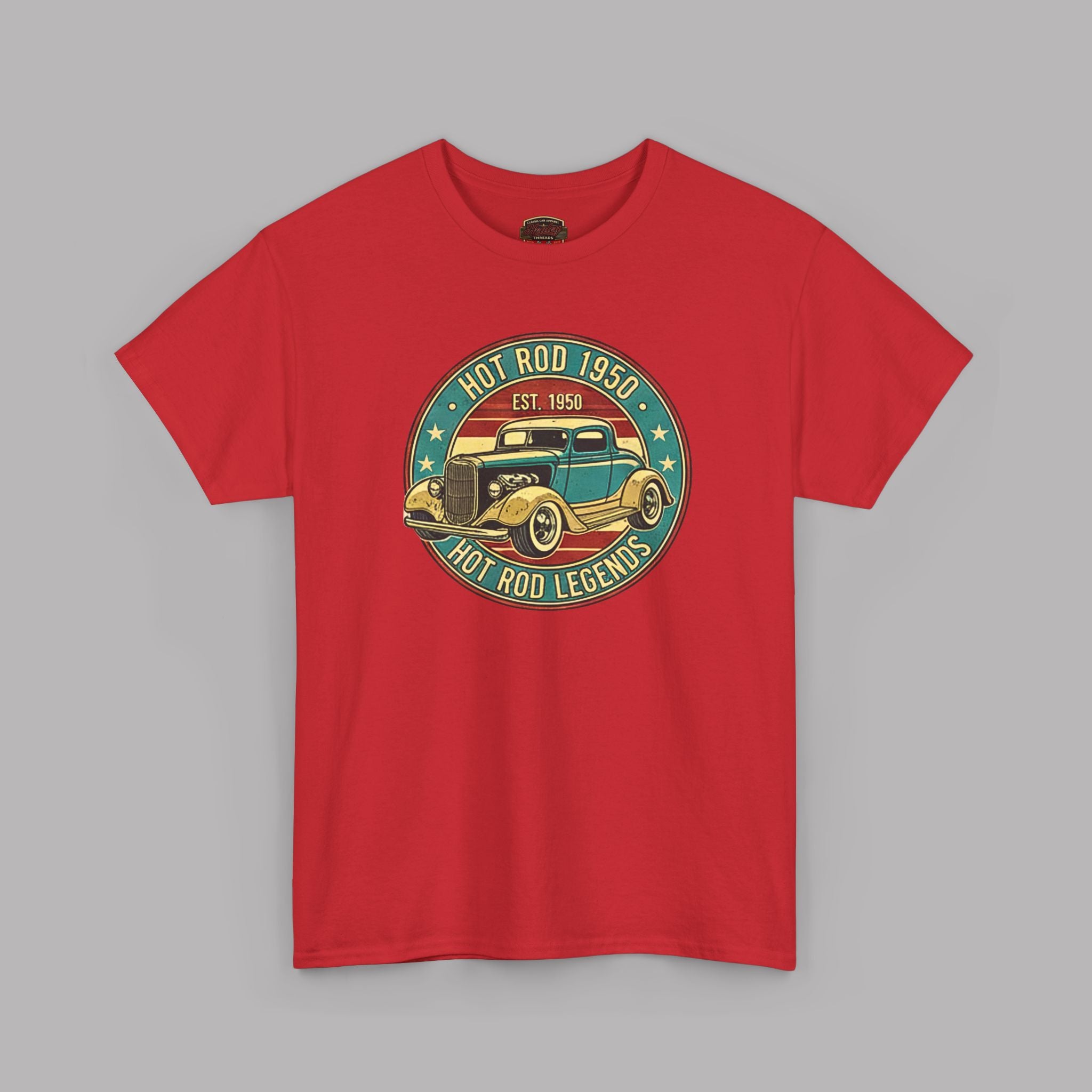 Hot Rod 1950 T-Shirt – Vintage Classic Car Graphic Tee