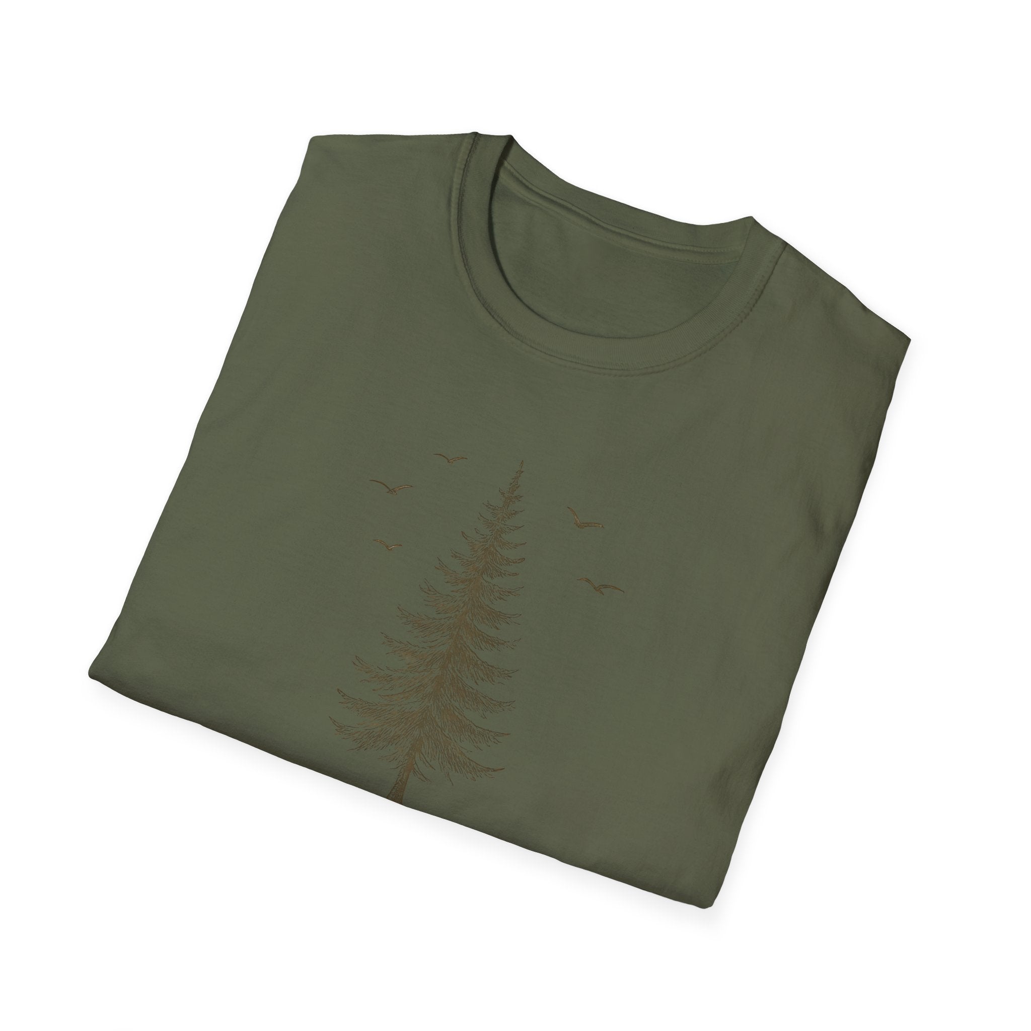 Hilltop tree silhouette T-Shirt