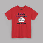 Full Throttle Ahead Tee | Vintage Sports Car Graphic T-Shirt