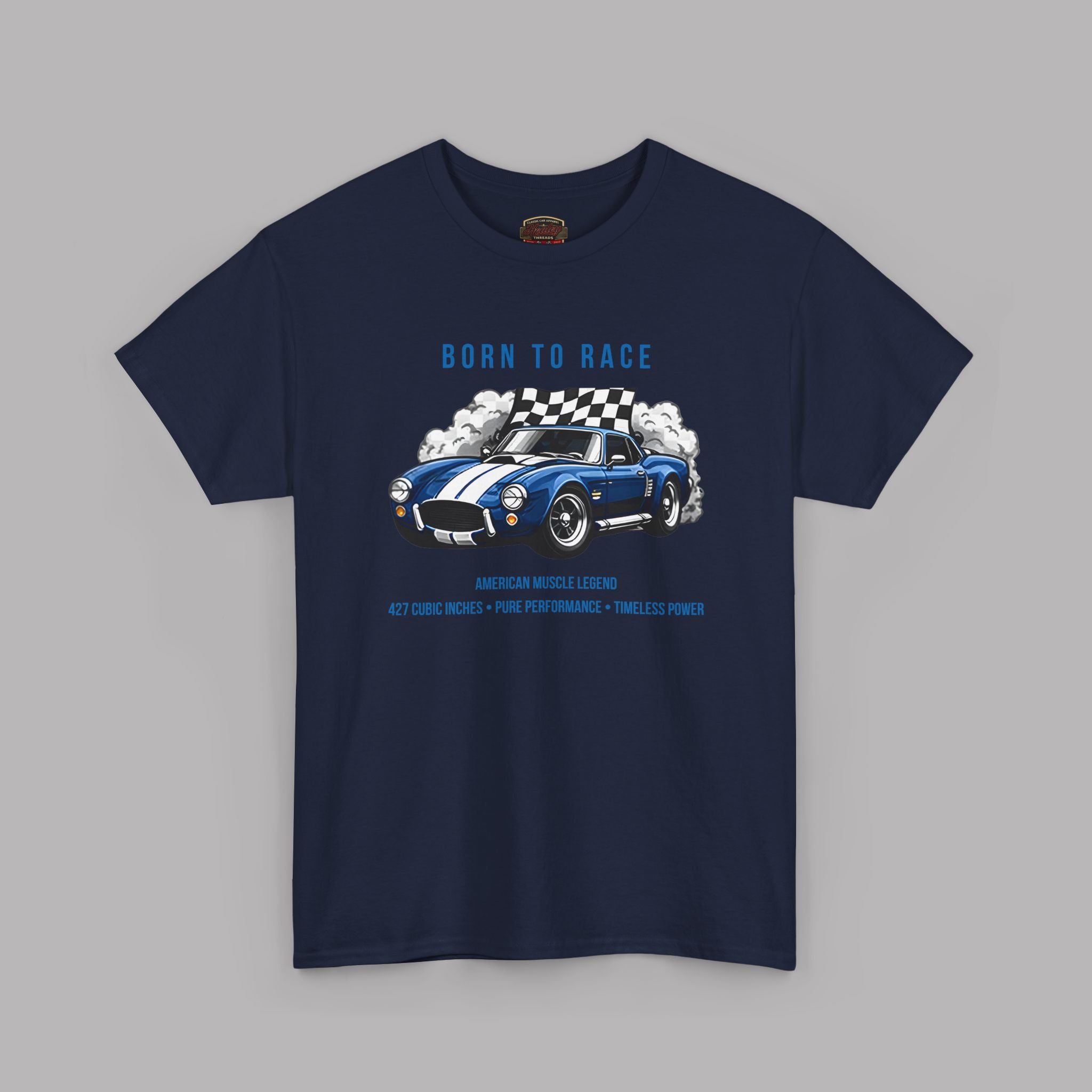 Born to Race T-Shirt – Vintage Muscle Car Graphic Tee