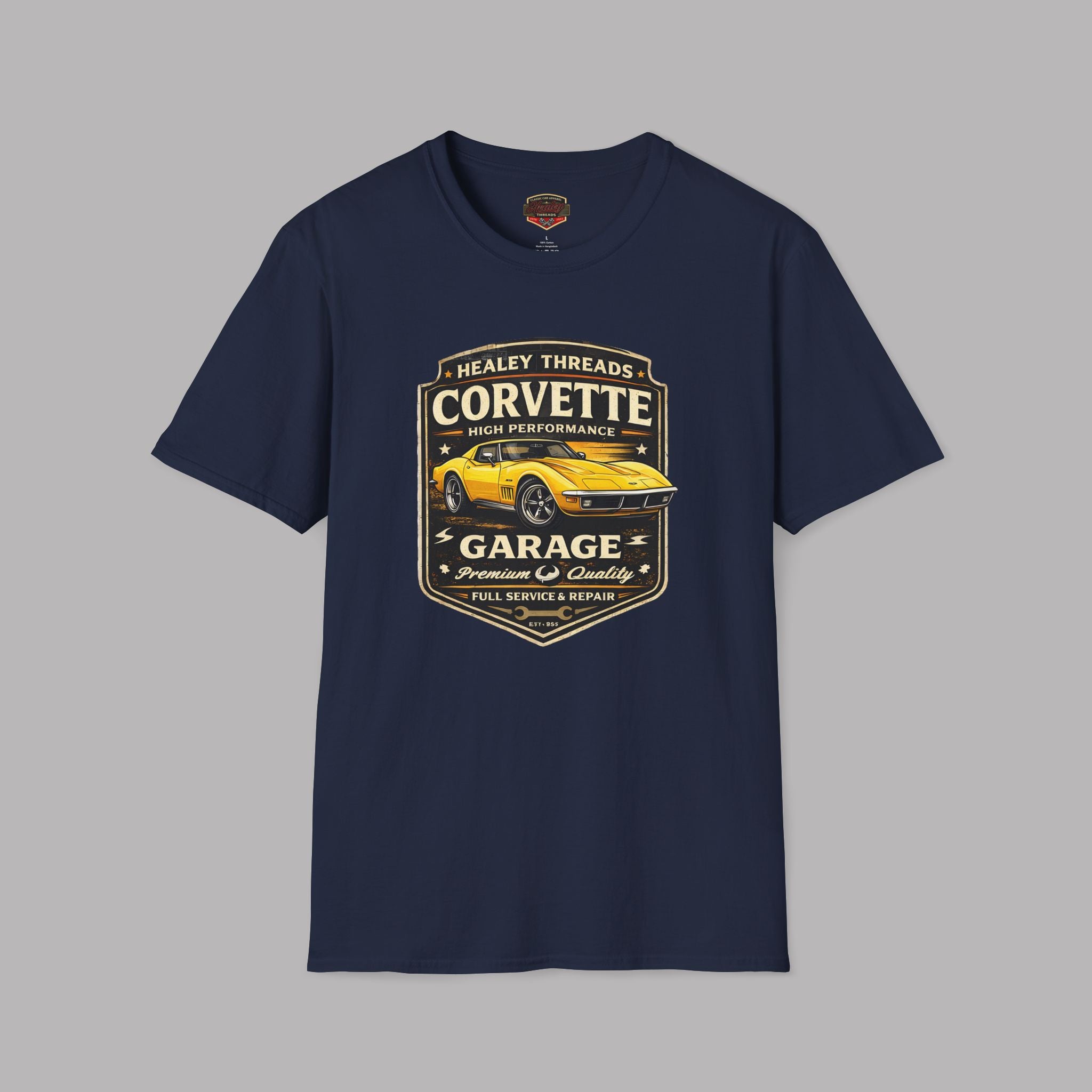 Vintage Corvette T-Shirt - Classic Car Graphic Tee