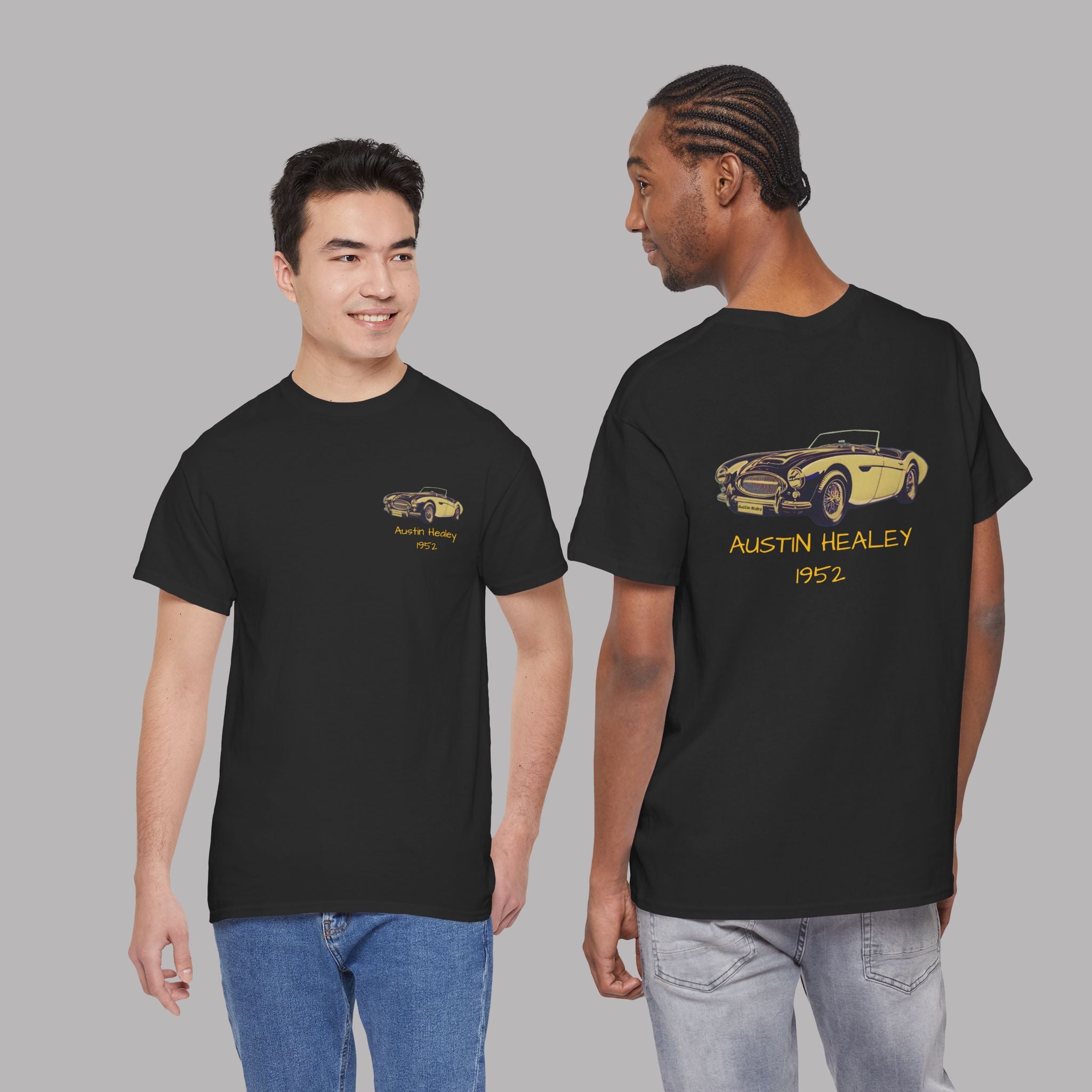 Austin Healey 1952 T-Shirt - Vintage British Sports Car Tee