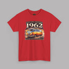 Vintage VW Camper Van T-Shirt - Van Life Legends 1962 Tee