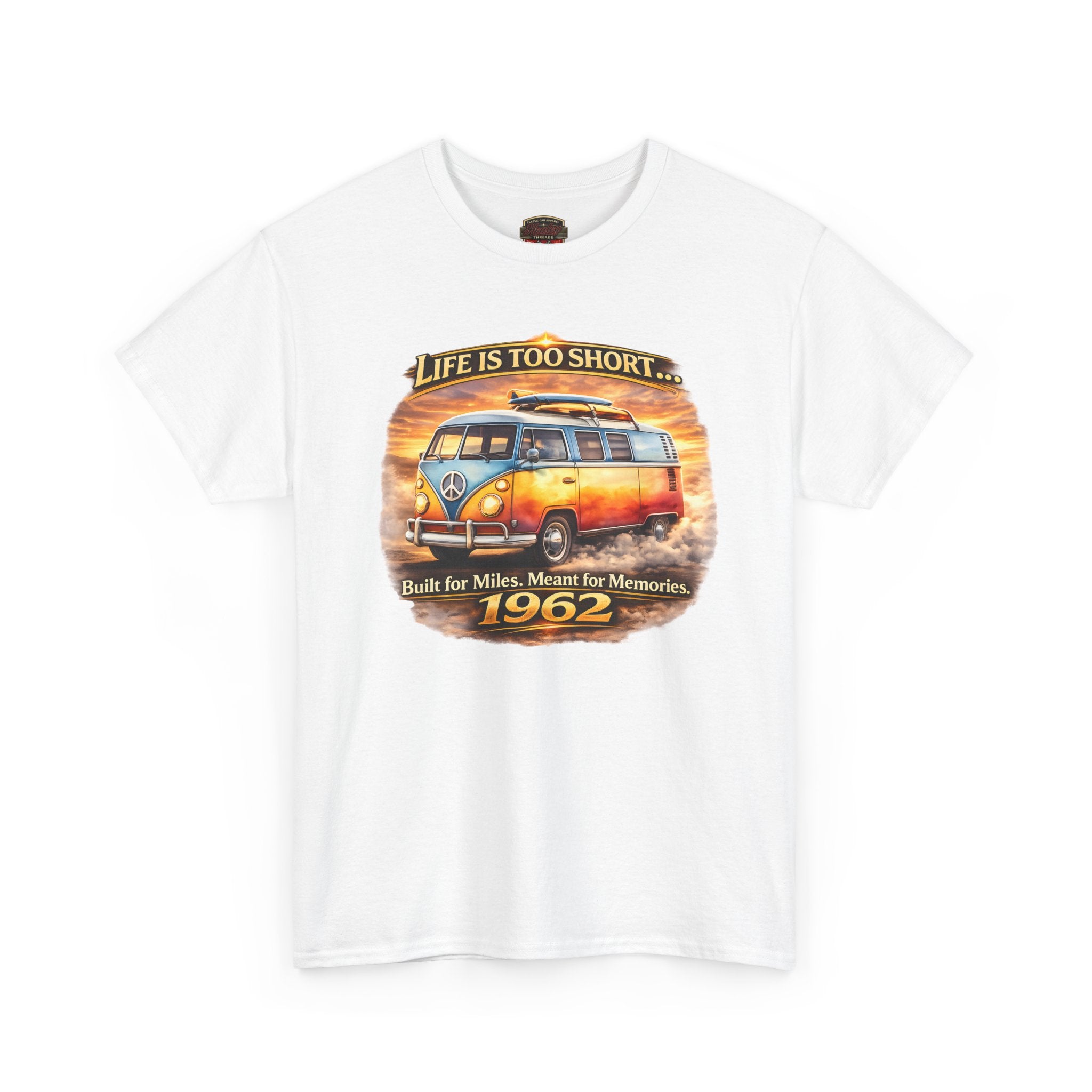 Vintage Camper Van T-Shirt 1962 - Healey Threads Tee