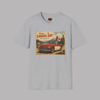 Happy Canada Day Classic Roadster T-Shirt – Vintage British Sports Car Tee