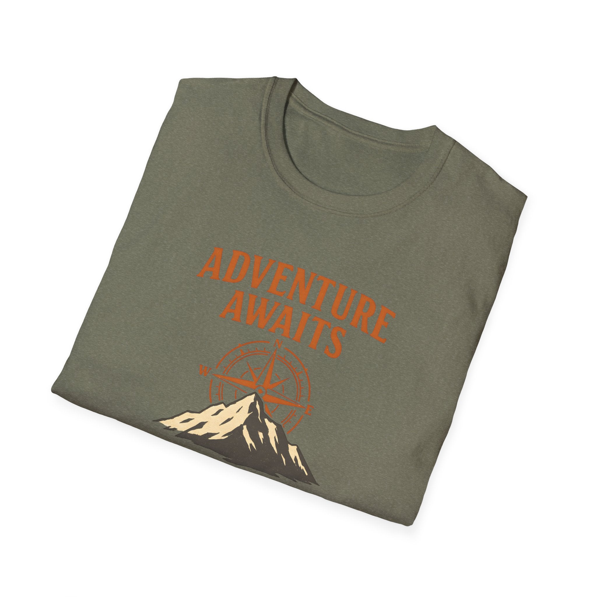 Adventure awaits compass mountain T-Shirt