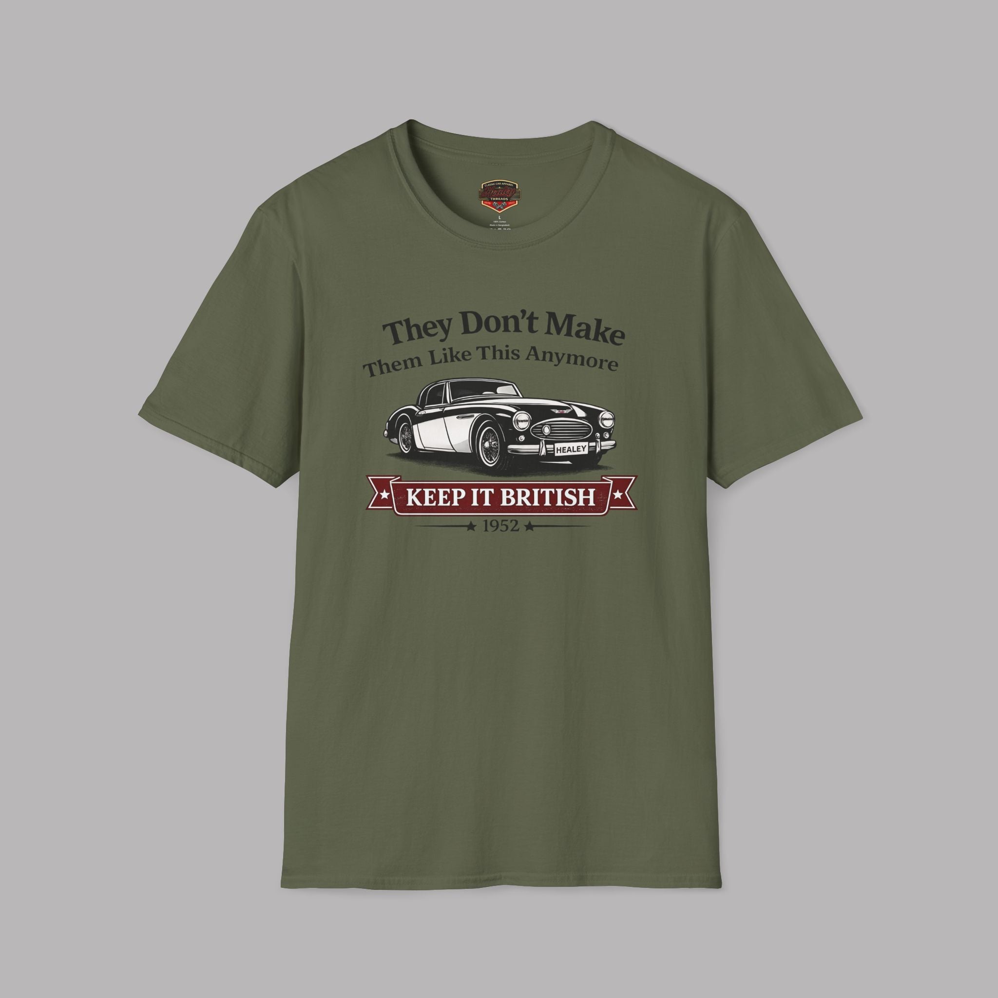Austin Healey T-Shirt - Keep It British - 1952 Roadster Tee