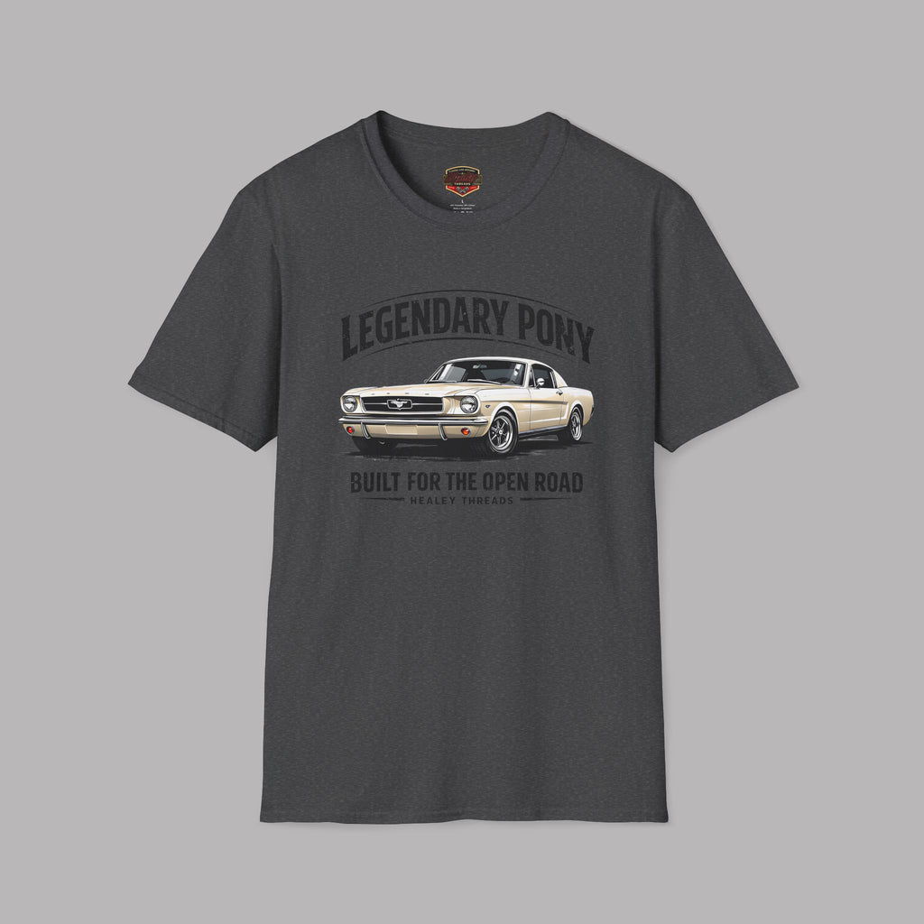 Legendary Pony Classic Car T-Shirt - Vintage Muscle Coupe Tee