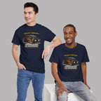 Chrome Fire Attitude Hot Rod Tee | Classic Car Gift Shirt