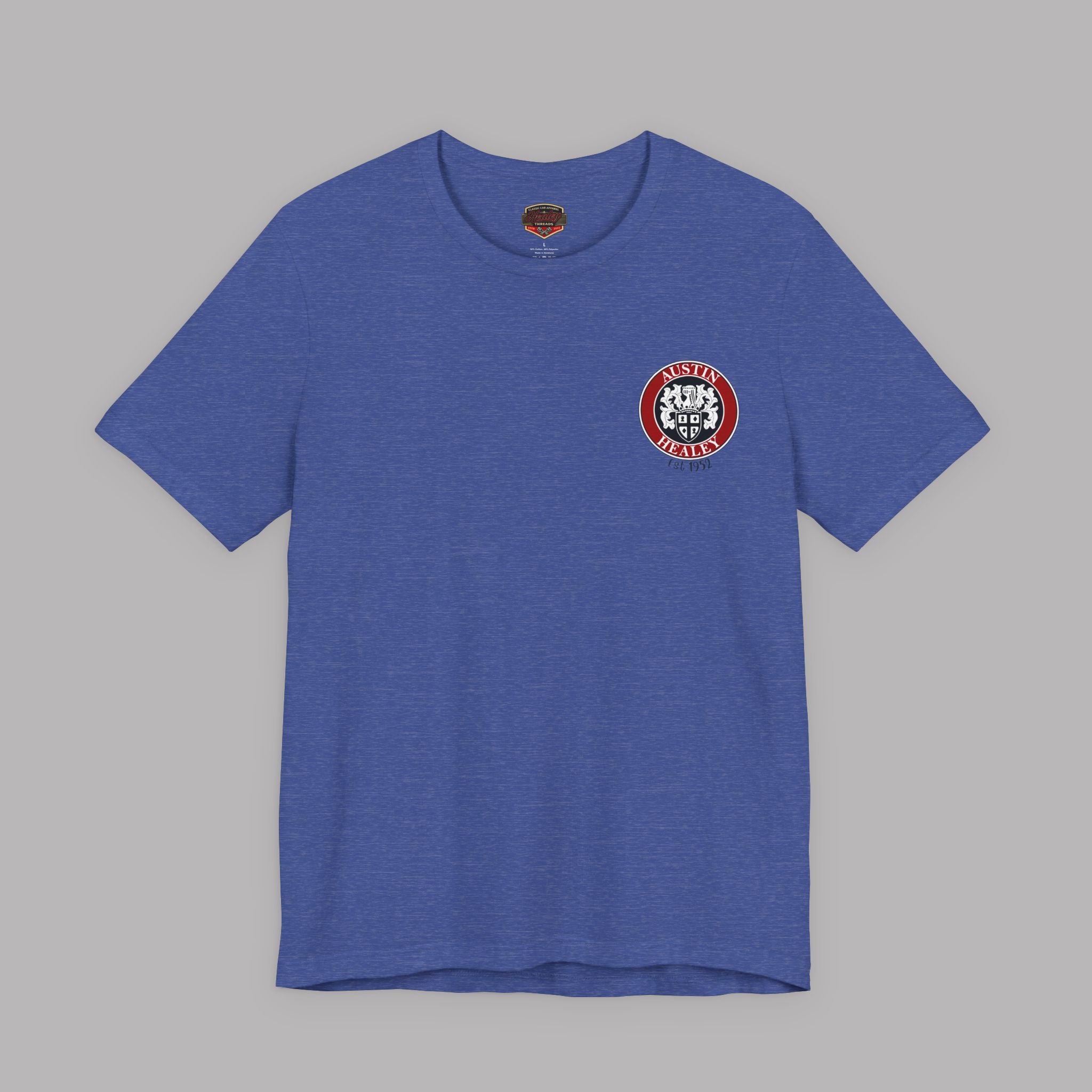 Vintage Healey Roadster Tee | Classic Car Badge Gift Shirt