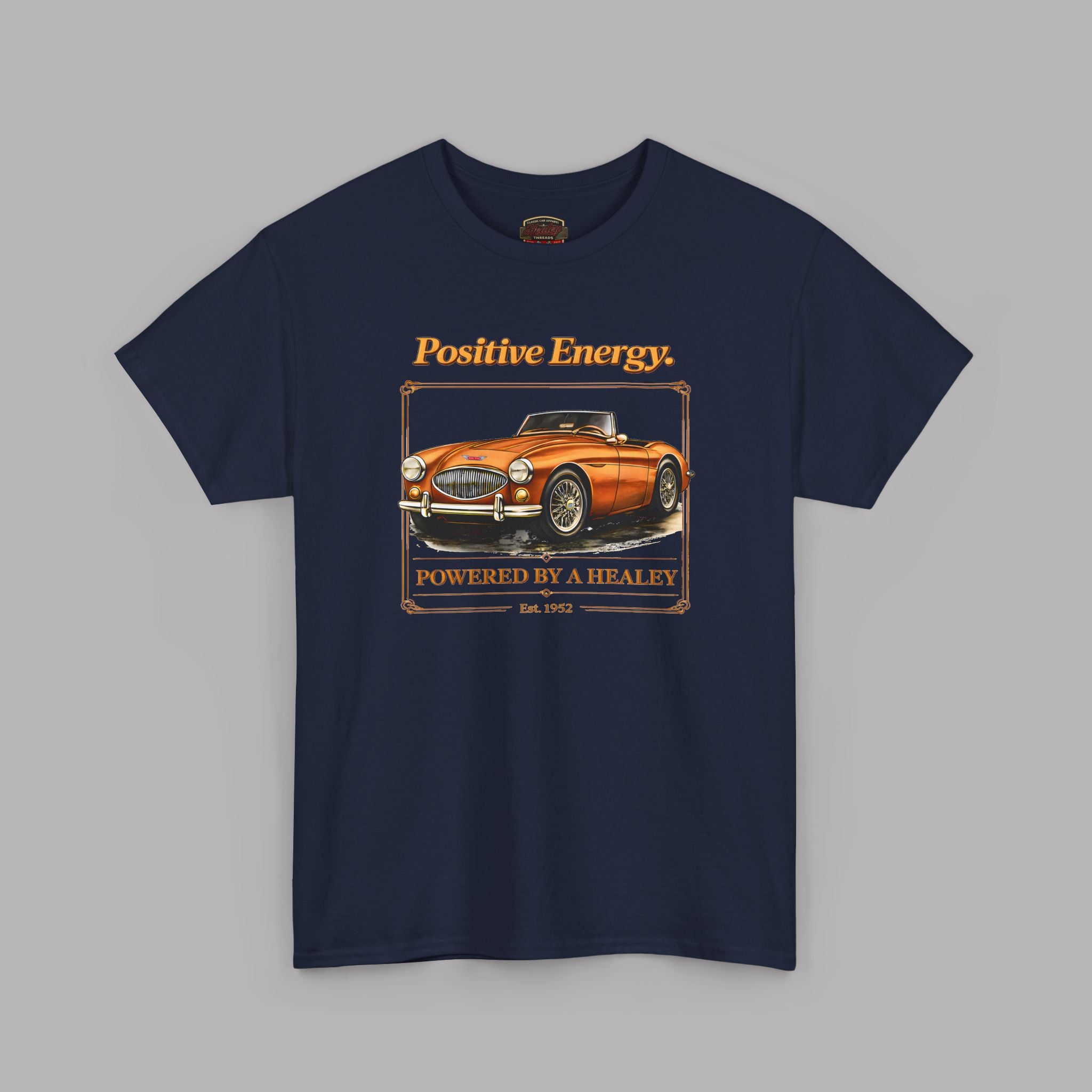 Positive Energy Roadster Tee | Vintage Sports Car Shirt