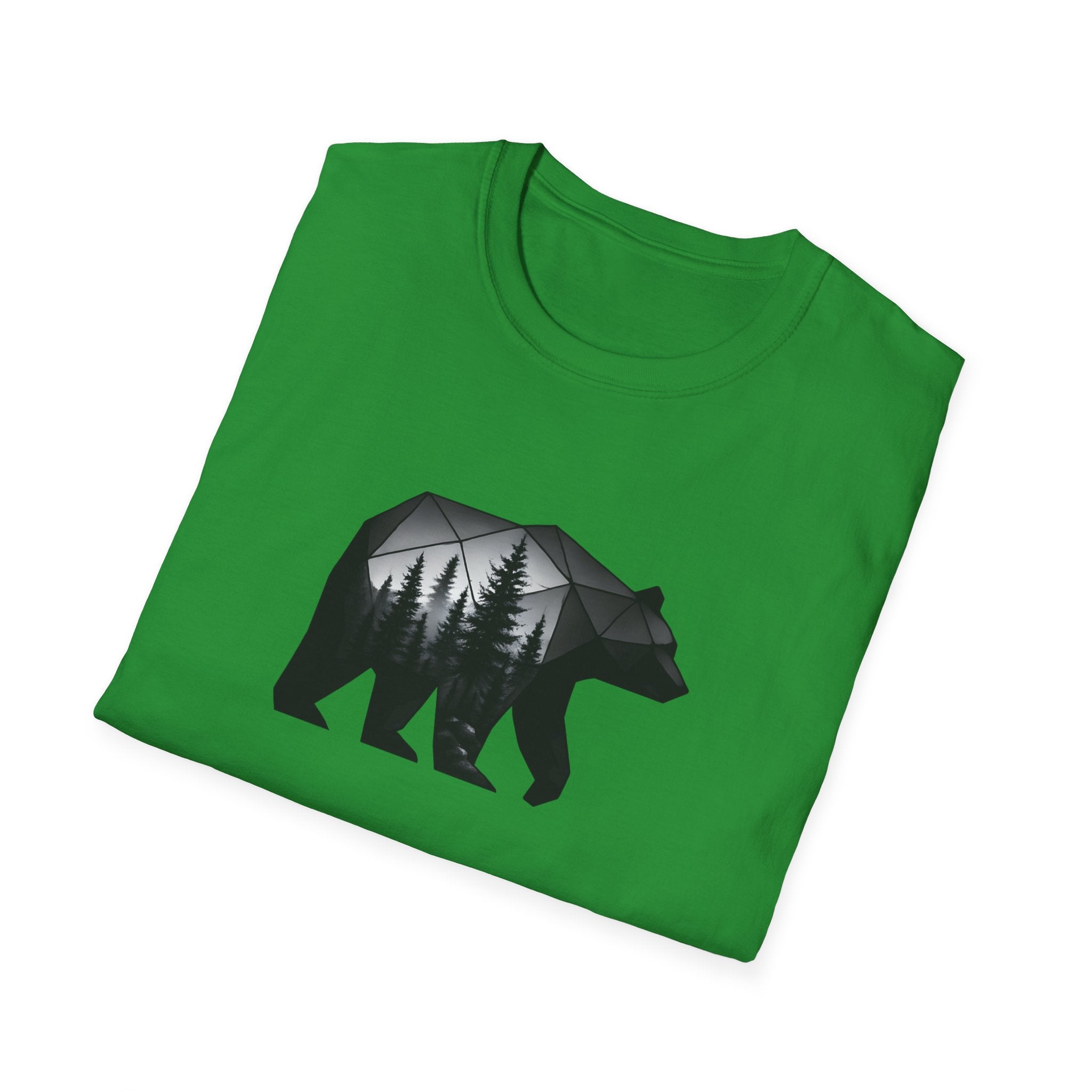 Geometric bear forest T-Shirt