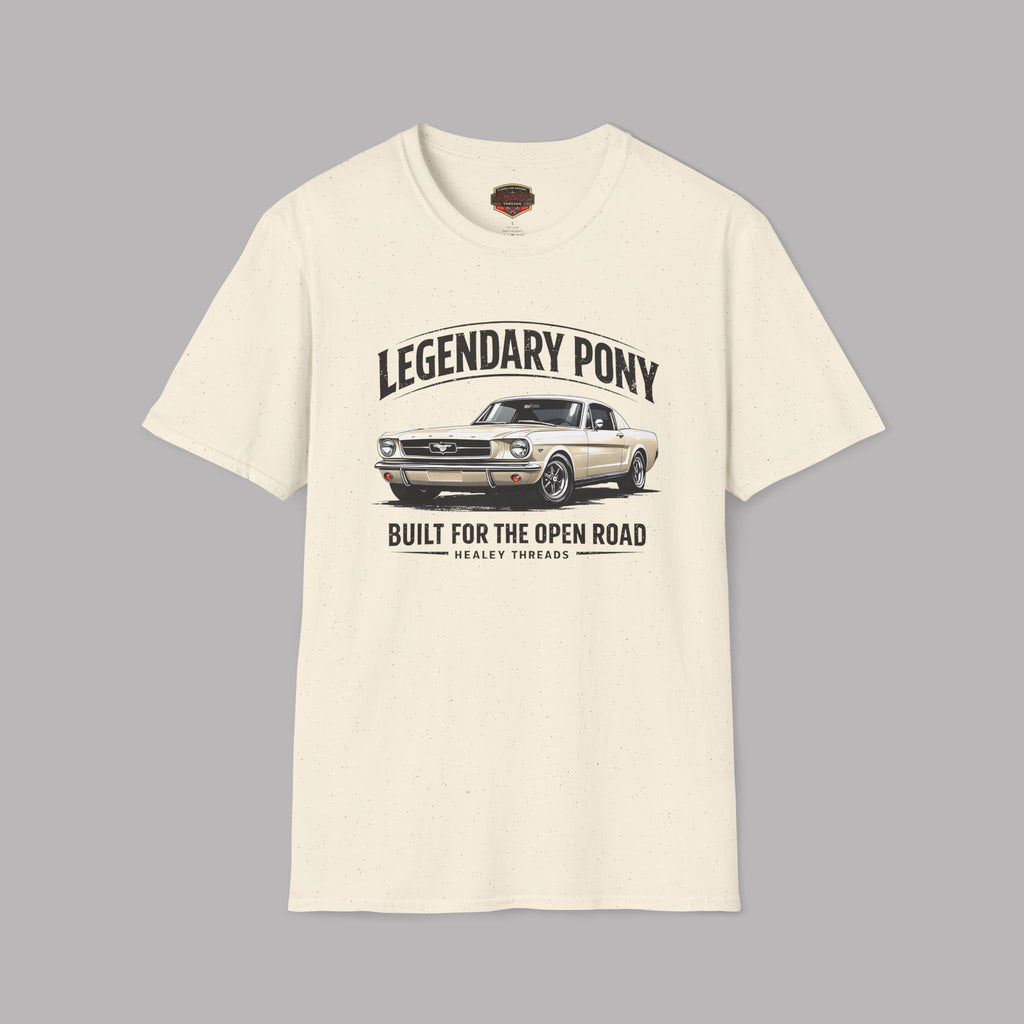 Legendary Pony Classic Car T-Shirt - Vintage Muscle Coupe Tee