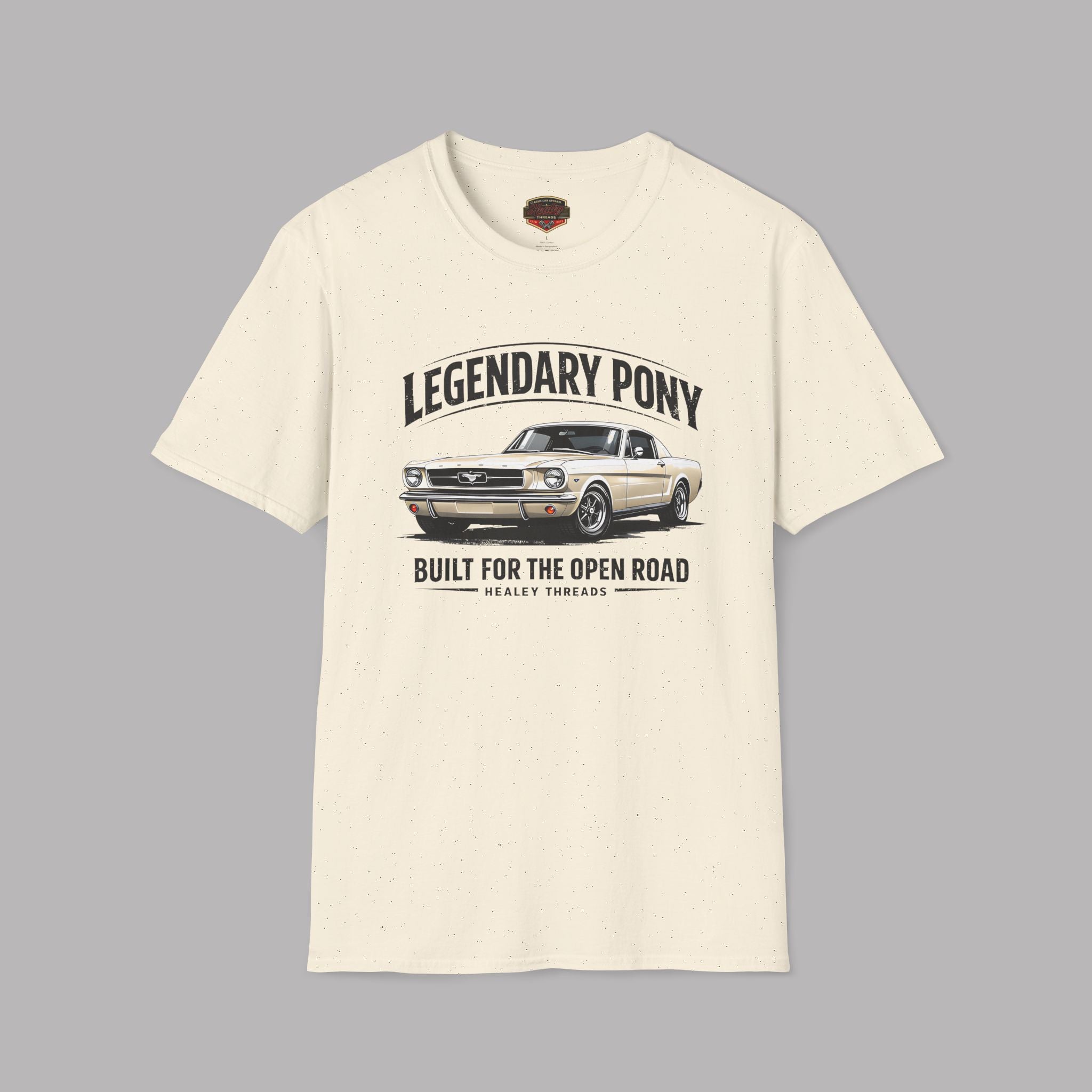 Legendary Pony Classic Car T-Shirt - Vintage Muscle Coupe Tee
