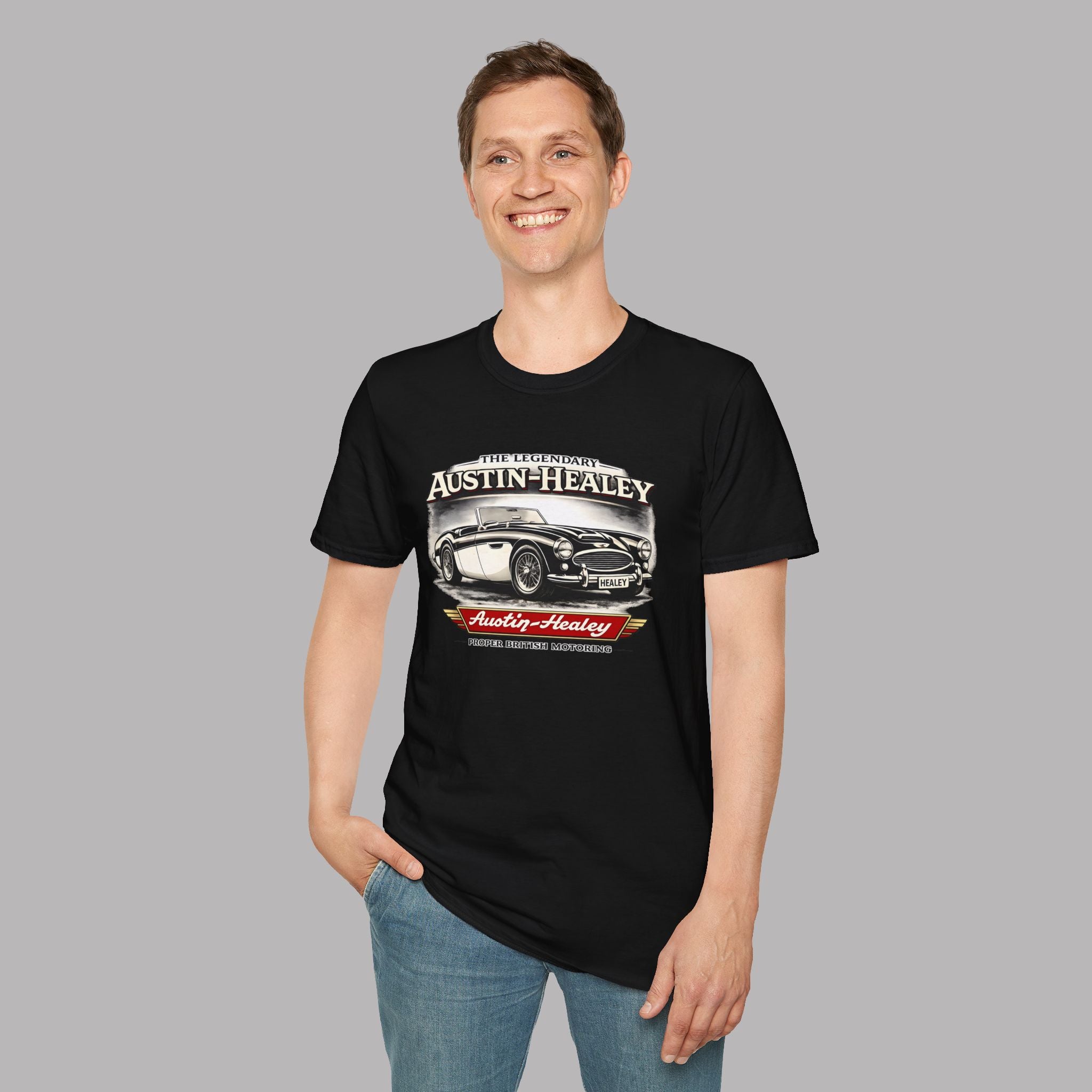 Classic Roadster Legend Tee | Open-Top Motoring Car Shirt
