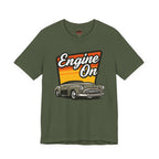 Engine On Vintage Car T-Shirt - Retro Classic Auto Tee