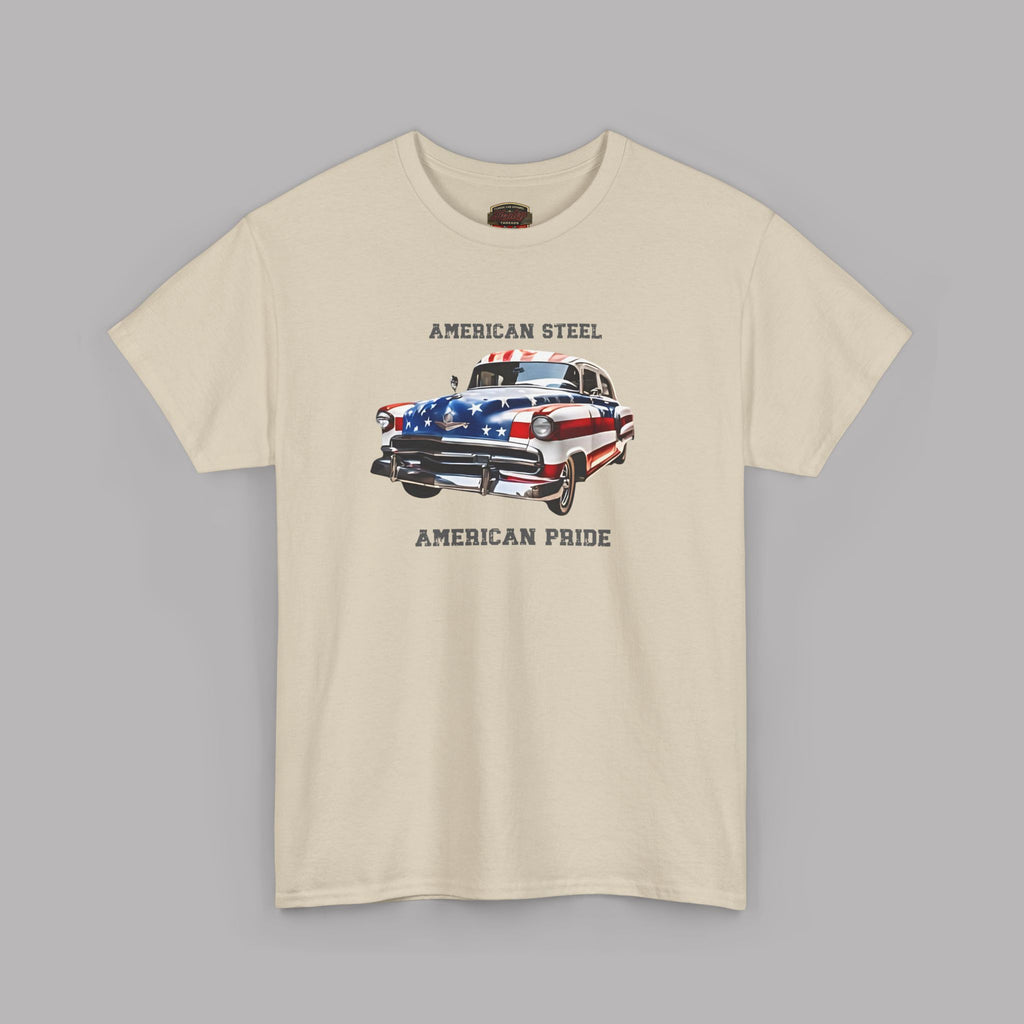 American Steel T-Shirt – Vintage Classic Car Graphic Tee