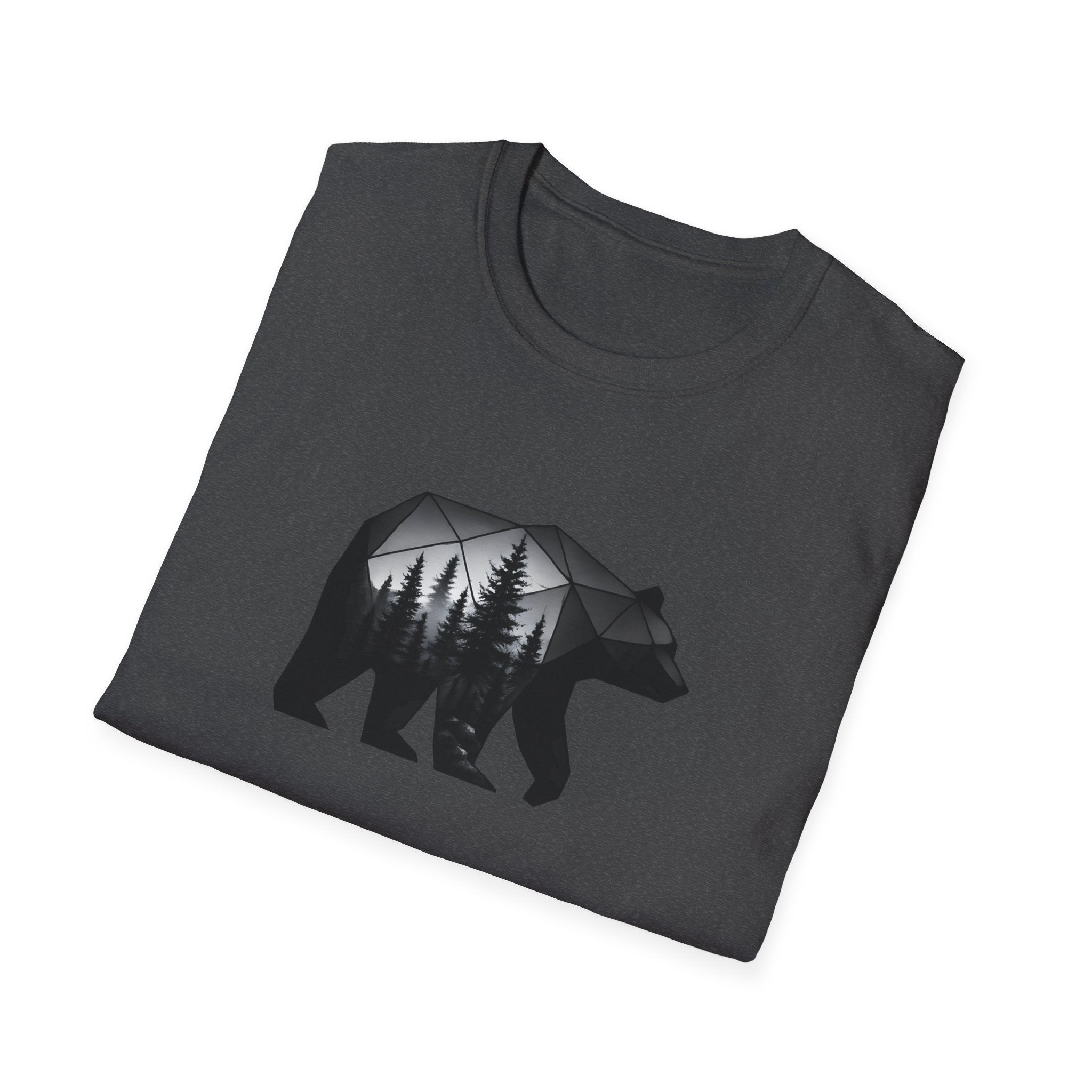 Geometric bear forest T-Shirt