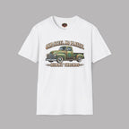 Old Steel No Plastic Truck Tee | Classic Pickup Gift Shirt