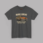 Funny Classic Car T-Shirt – Runs Great Tee