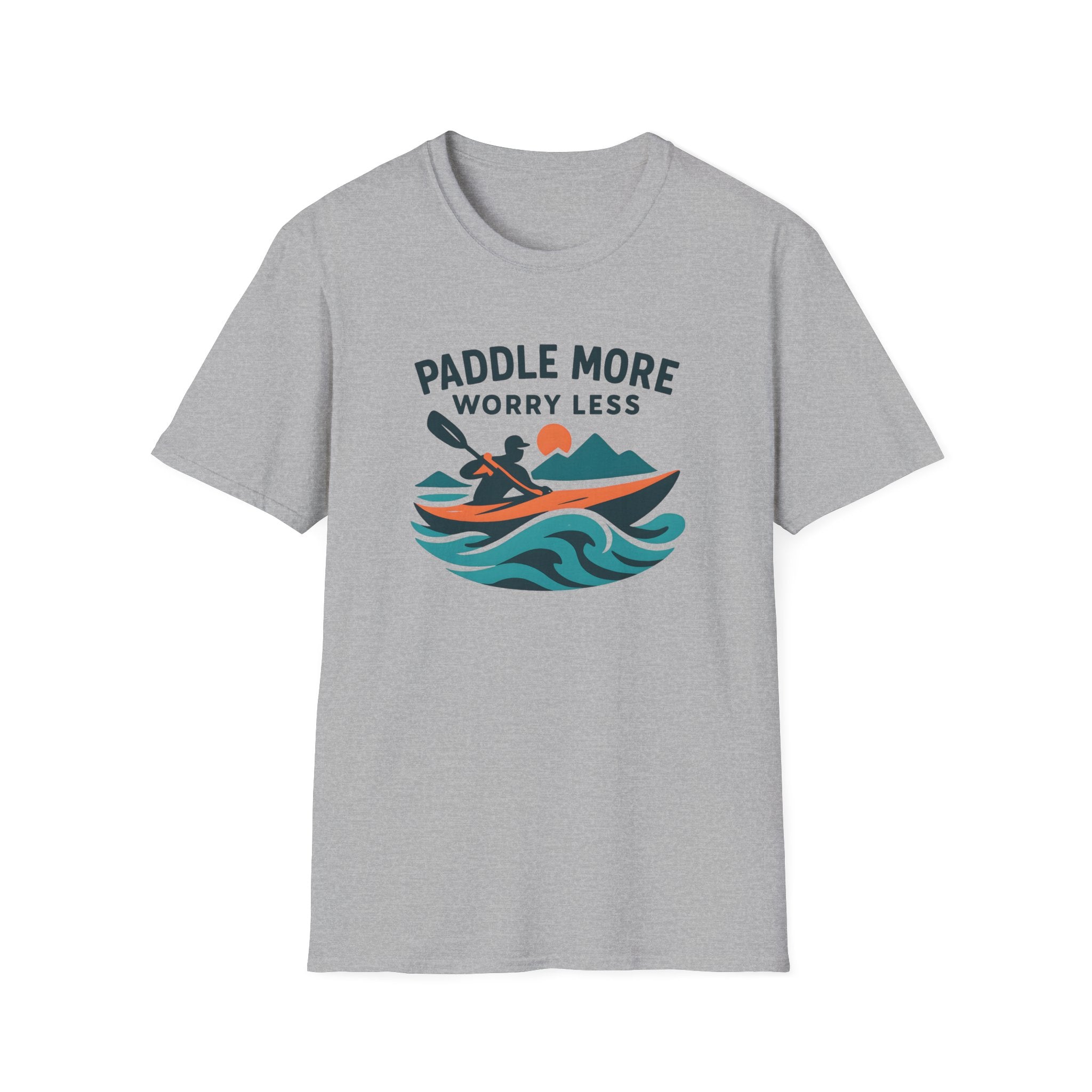 Paddle More Worry Less T-Shirt