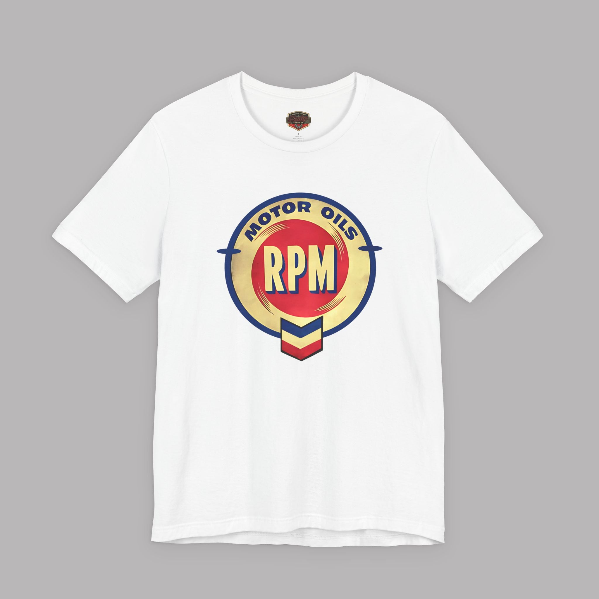 Vintage RPM Motor Oil T-Shirt – Retro Garage Style Tee