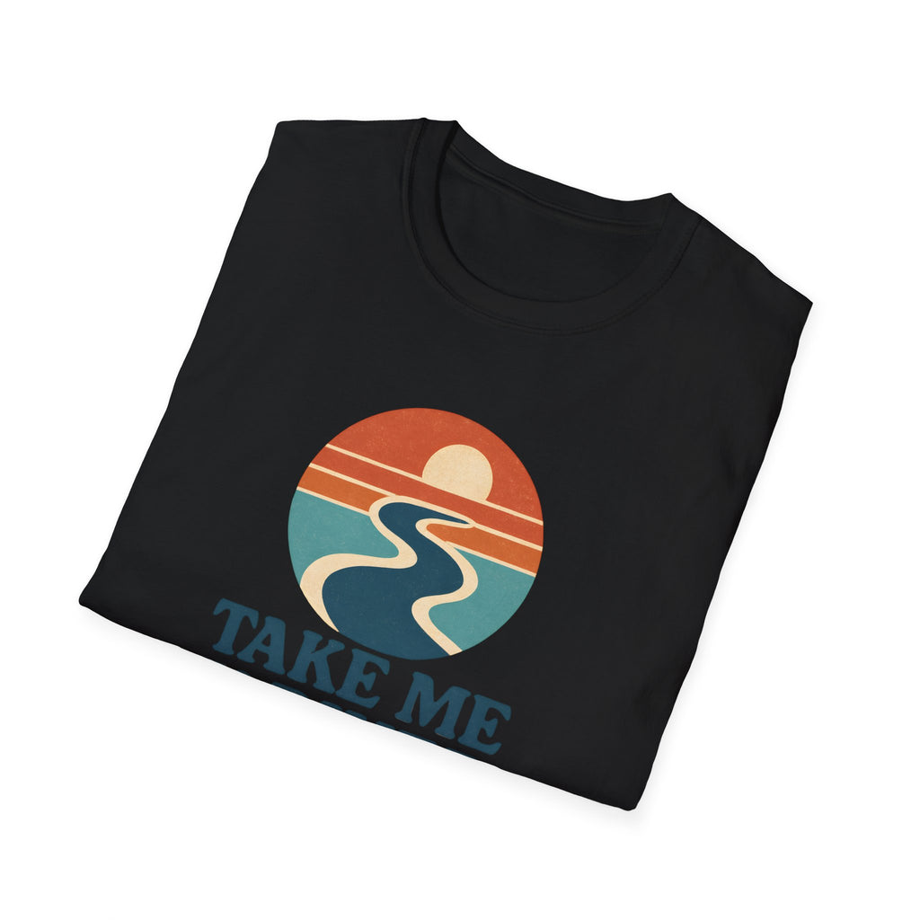Sunset River Graphic T-Shirt