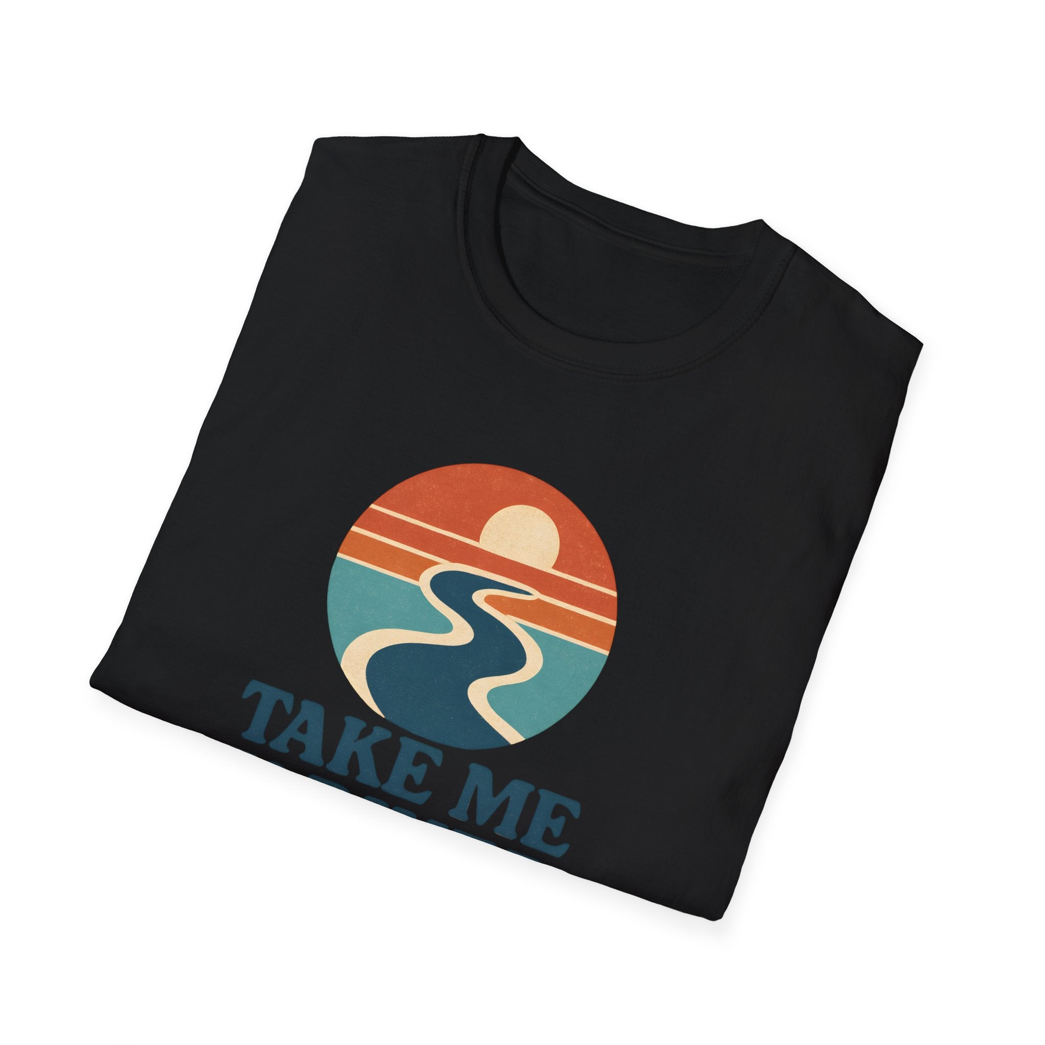 Sunset River Graphic T-Shirt