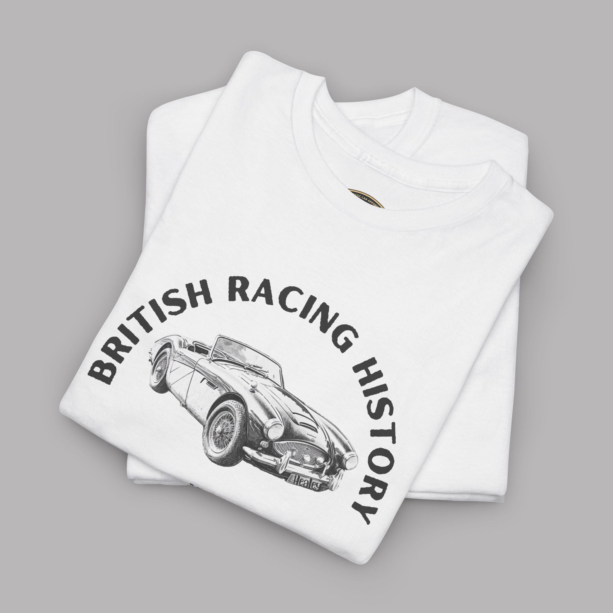 British Racing History Roadster Tee | Vintage Car Shirt