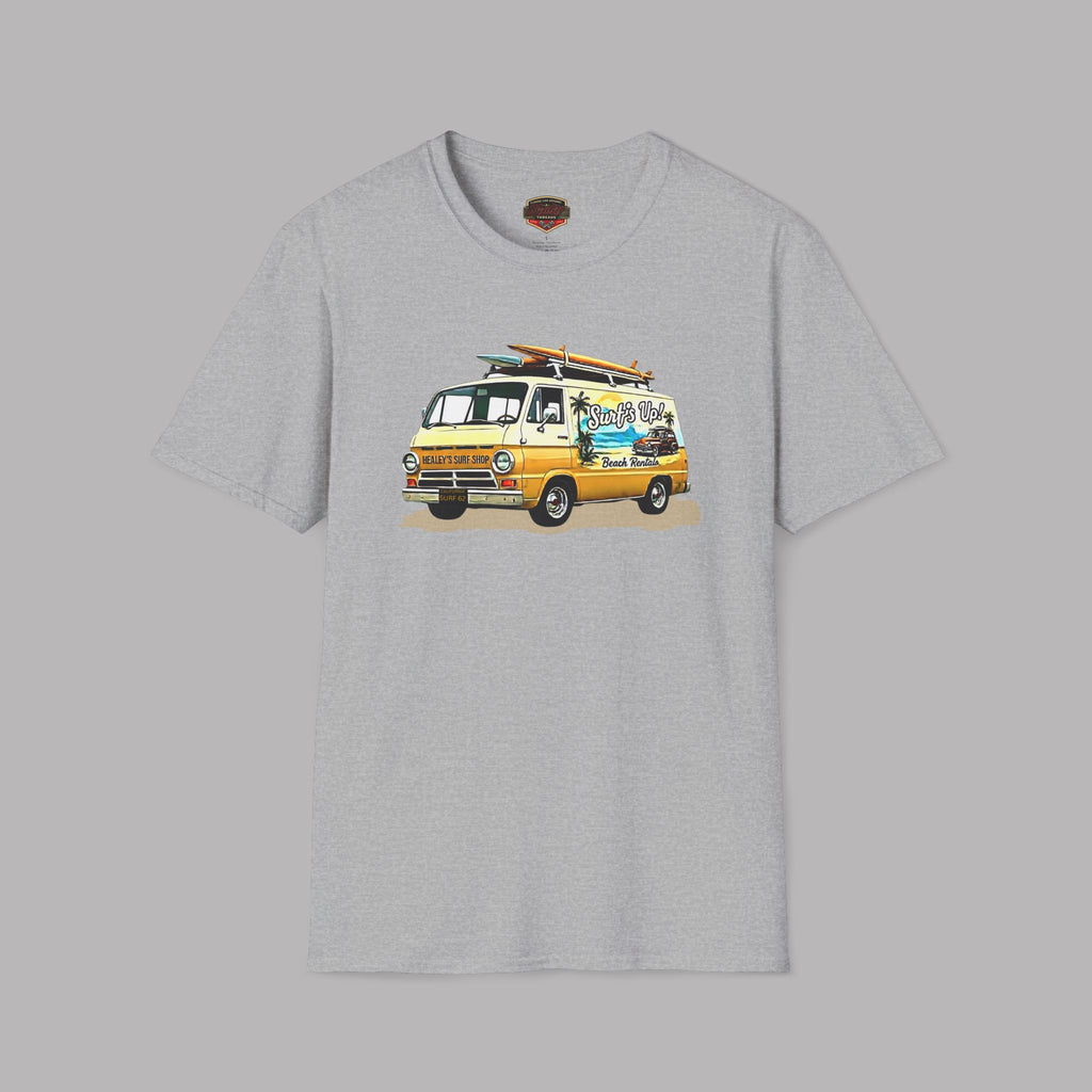 Surf's Up Retro Surf Van T-Shirt - Healey's Surf Shop Tee