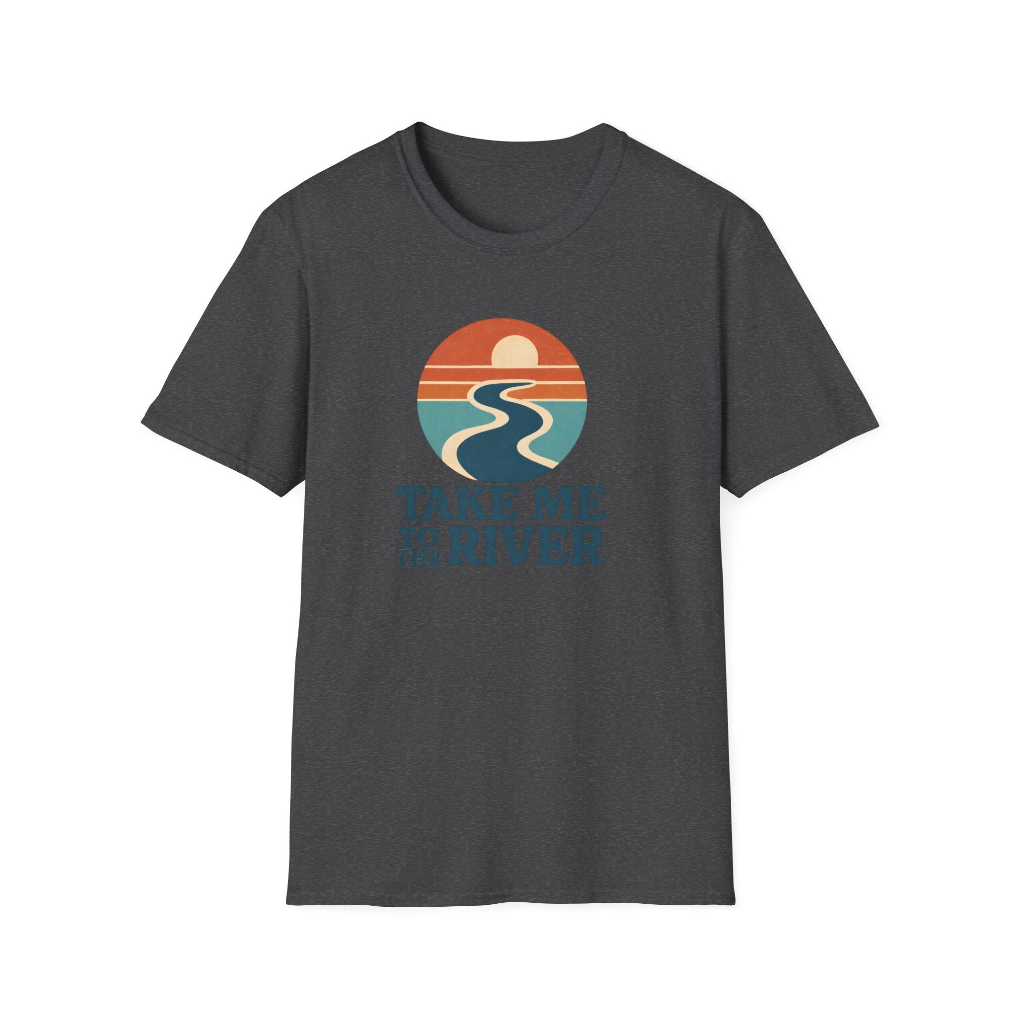 Sunset River Graphic T-Shirt