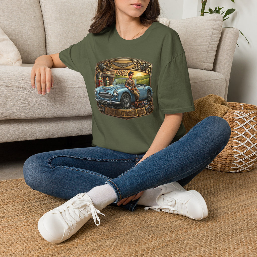 Vintage British Roadster T-Shirt - Classic Sports Car Tee