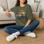 Vintage British Roadster T-Shirt - Classic Sports Car Tee
