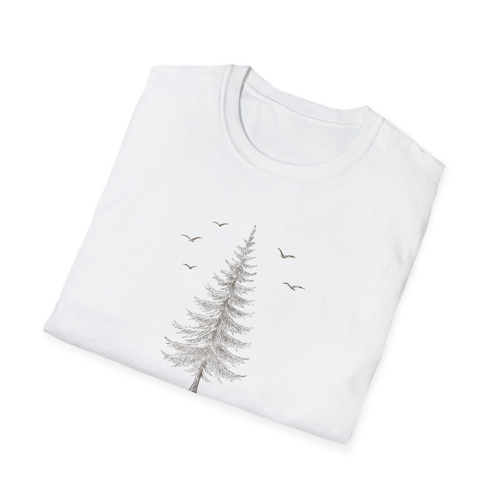 Hilltop tree silhouette T-Shirt