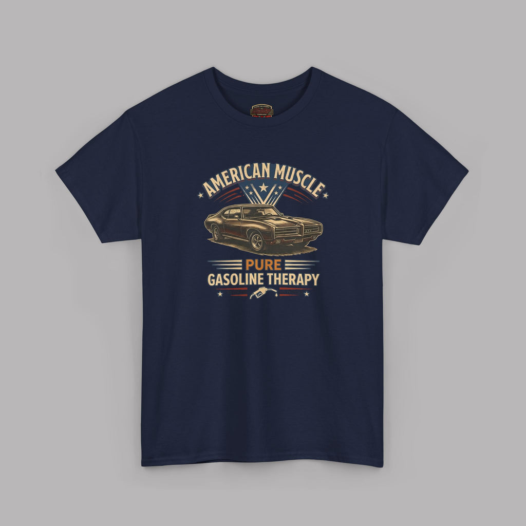 American Muscle Car T-Shirt - Pure Gasoline Therapy Tee
