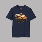 American Muscle T-Shirt - Classic Vintage Car Graphic Tee