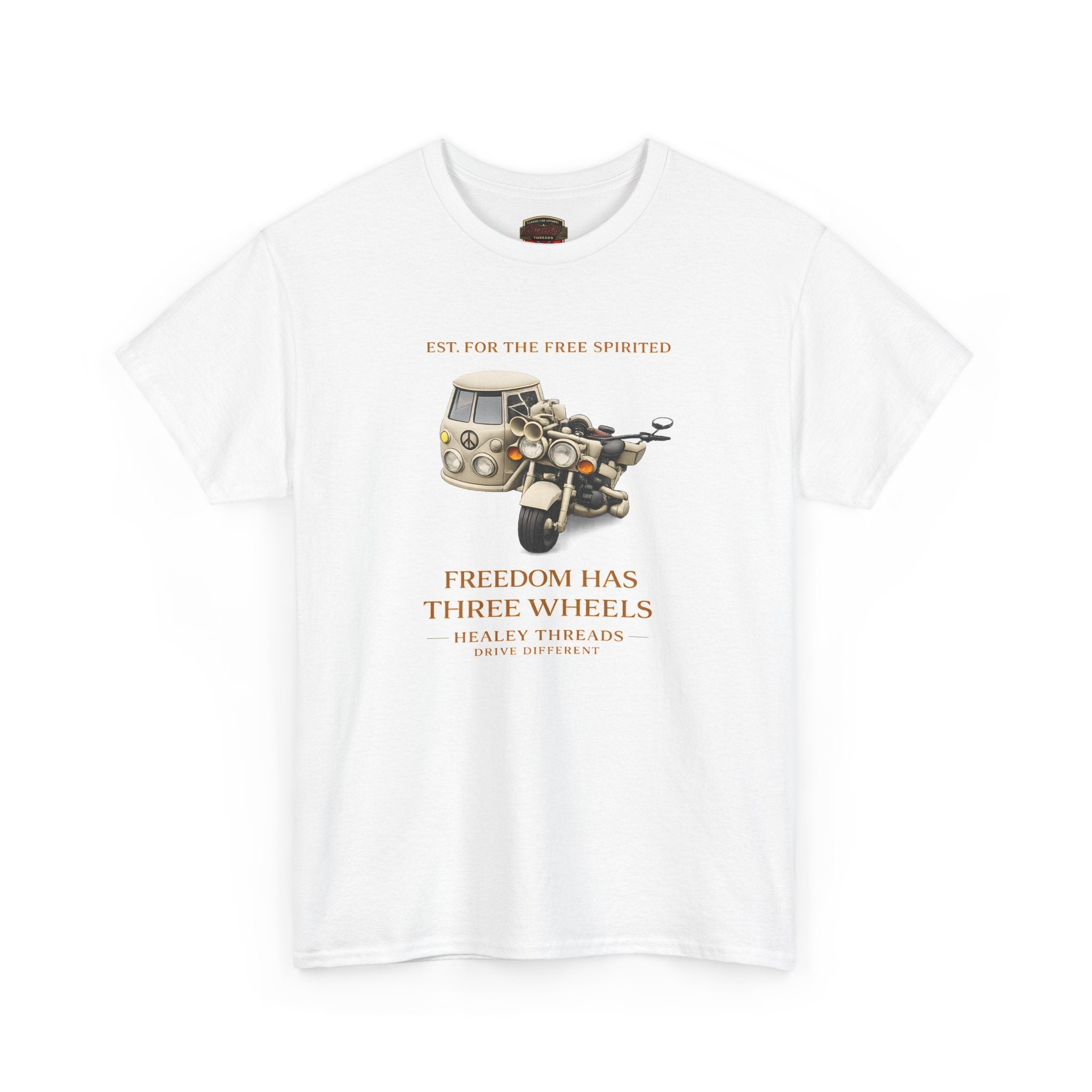 Three Wheel Motorcycle T-Shirt - Freedom Has Three Wheels