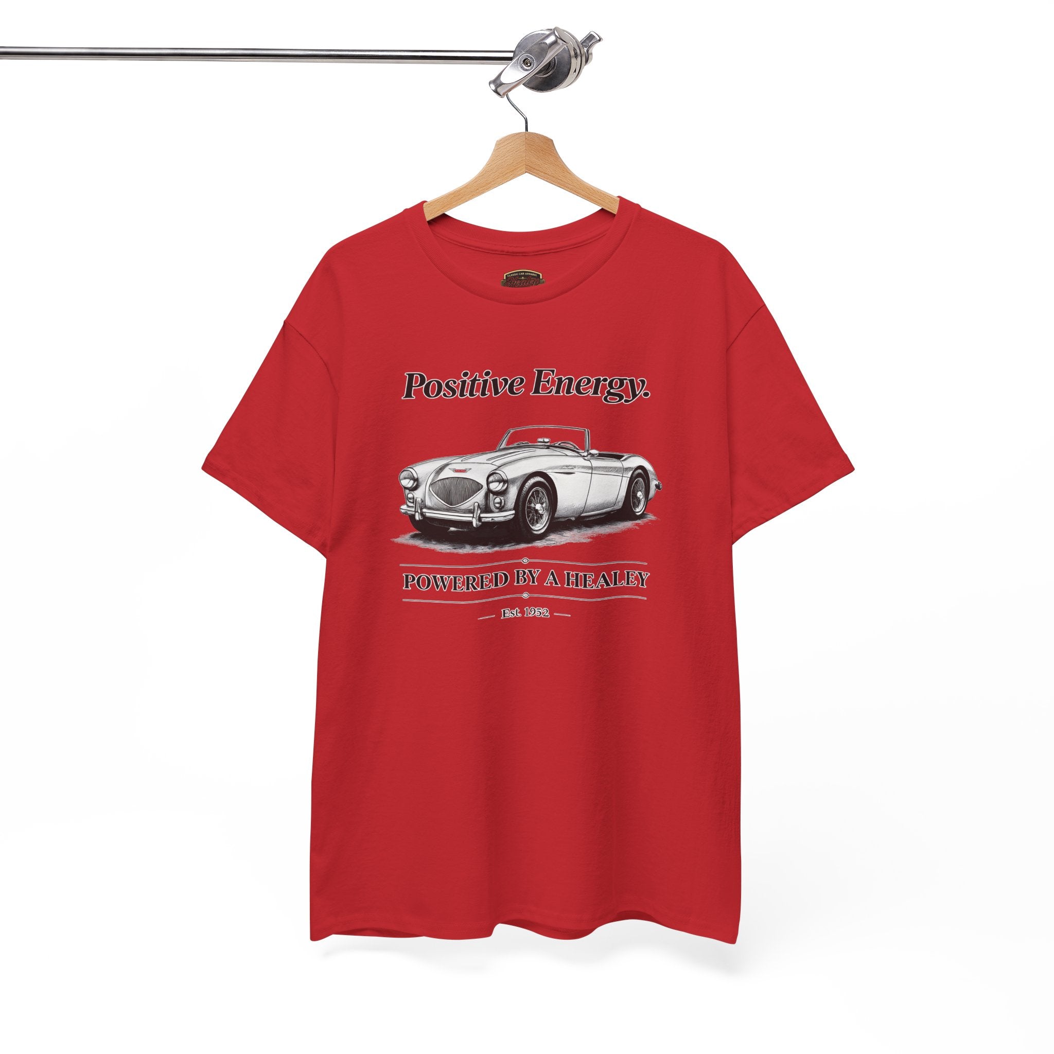 Healey Classic Car T-Shirt - Positive Energy - Healey Threads